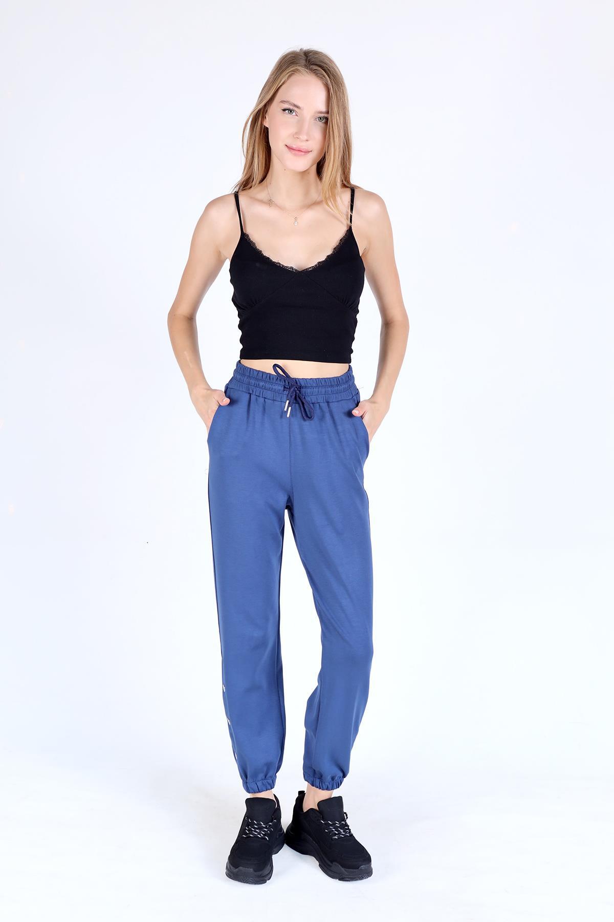 Laci Paça Çıtçıtlı Oysho Eşofman 4281A - 1