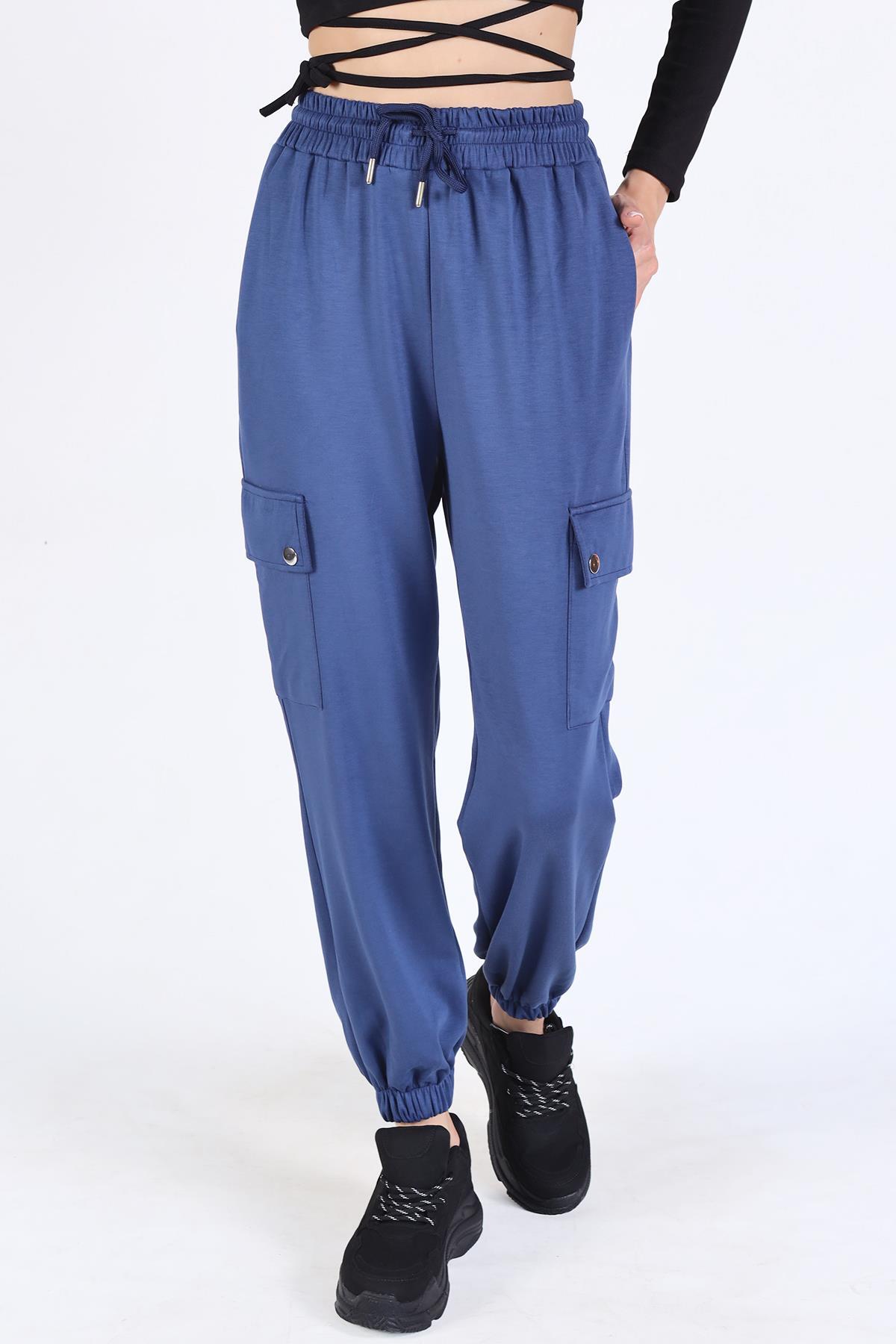 4285A Paça Lastikli Kargo Cep Eşofman Laci - RAYS