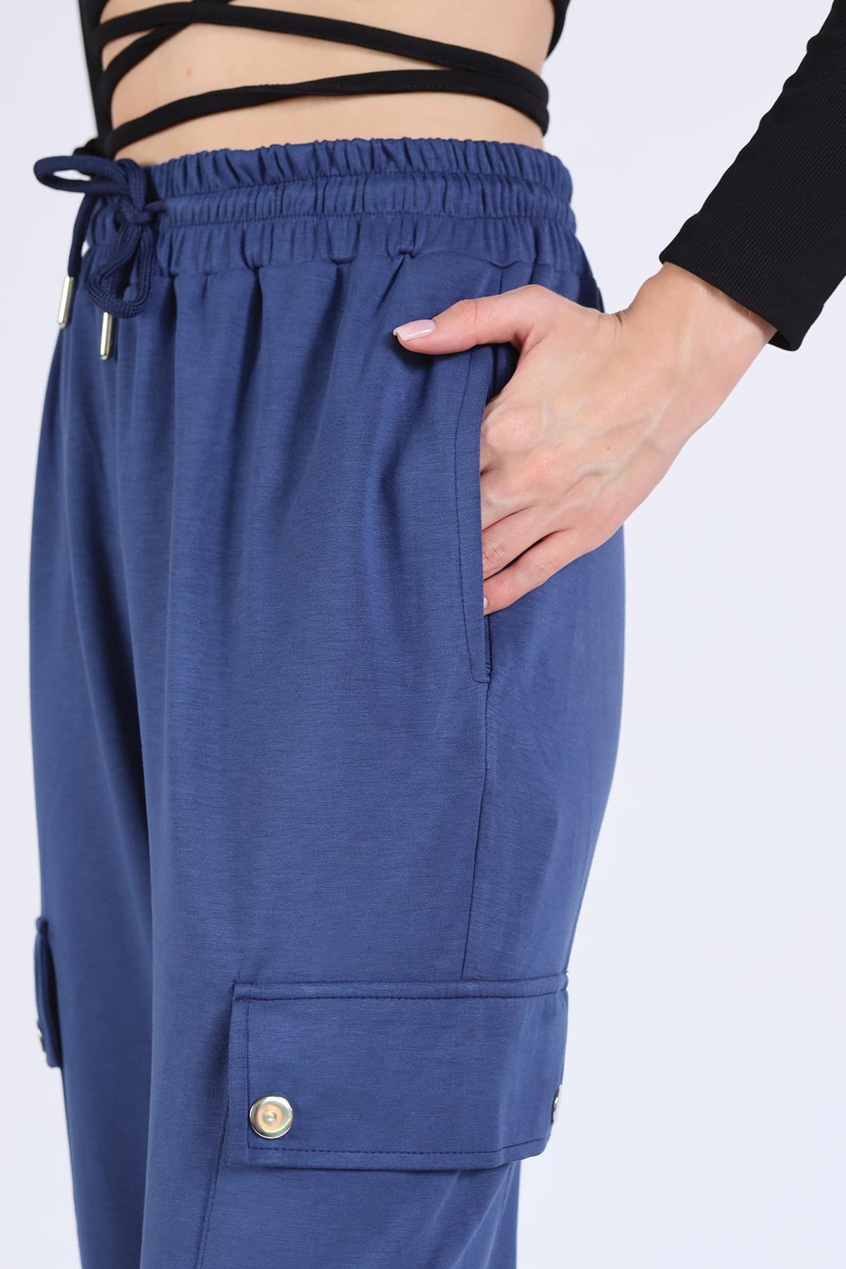 4285A Paça Lastikli Kargo Cep Eşofman Laci - RAYS