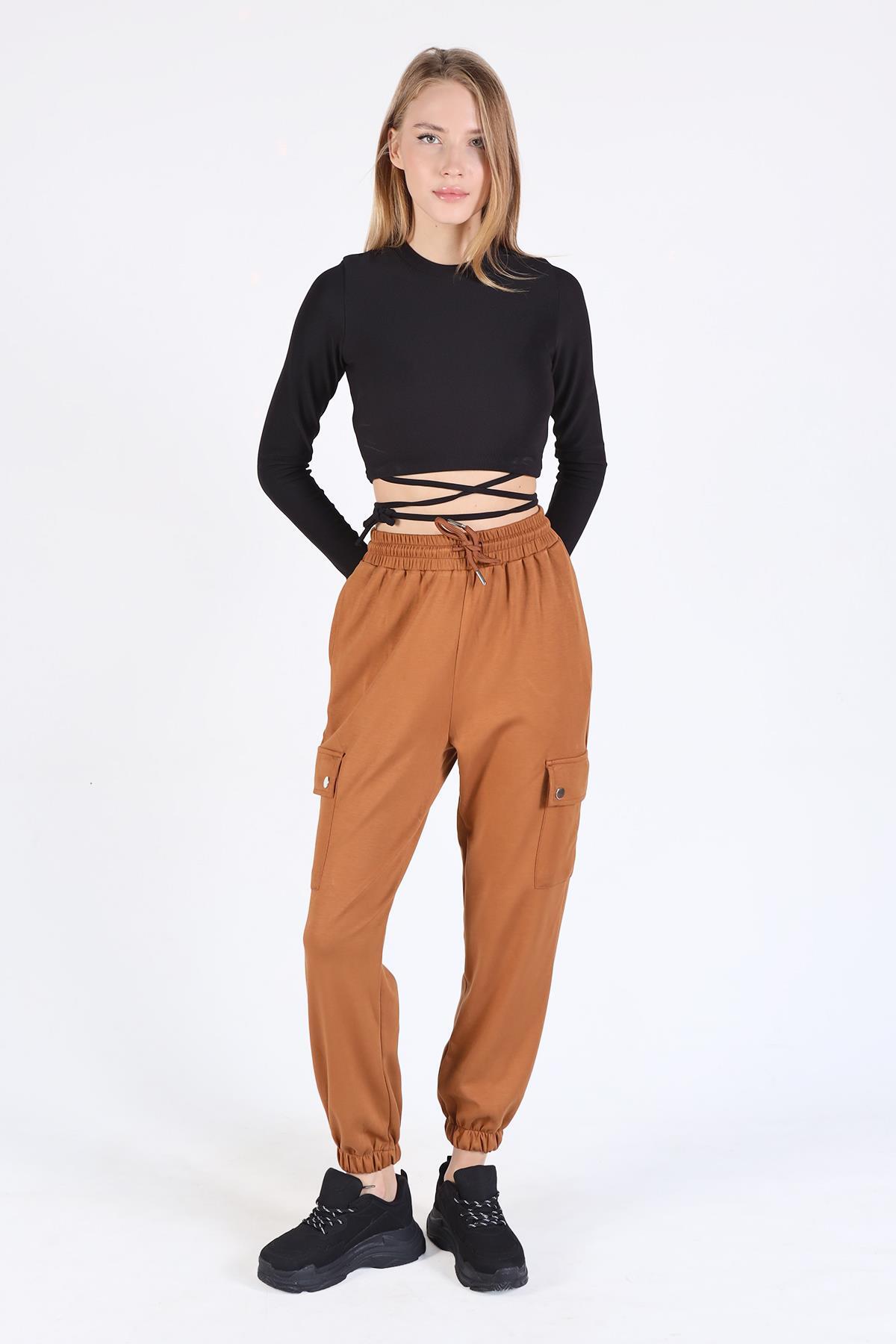 Taba Paça Lastik Kargo Cep Eşofman 4285A - 7