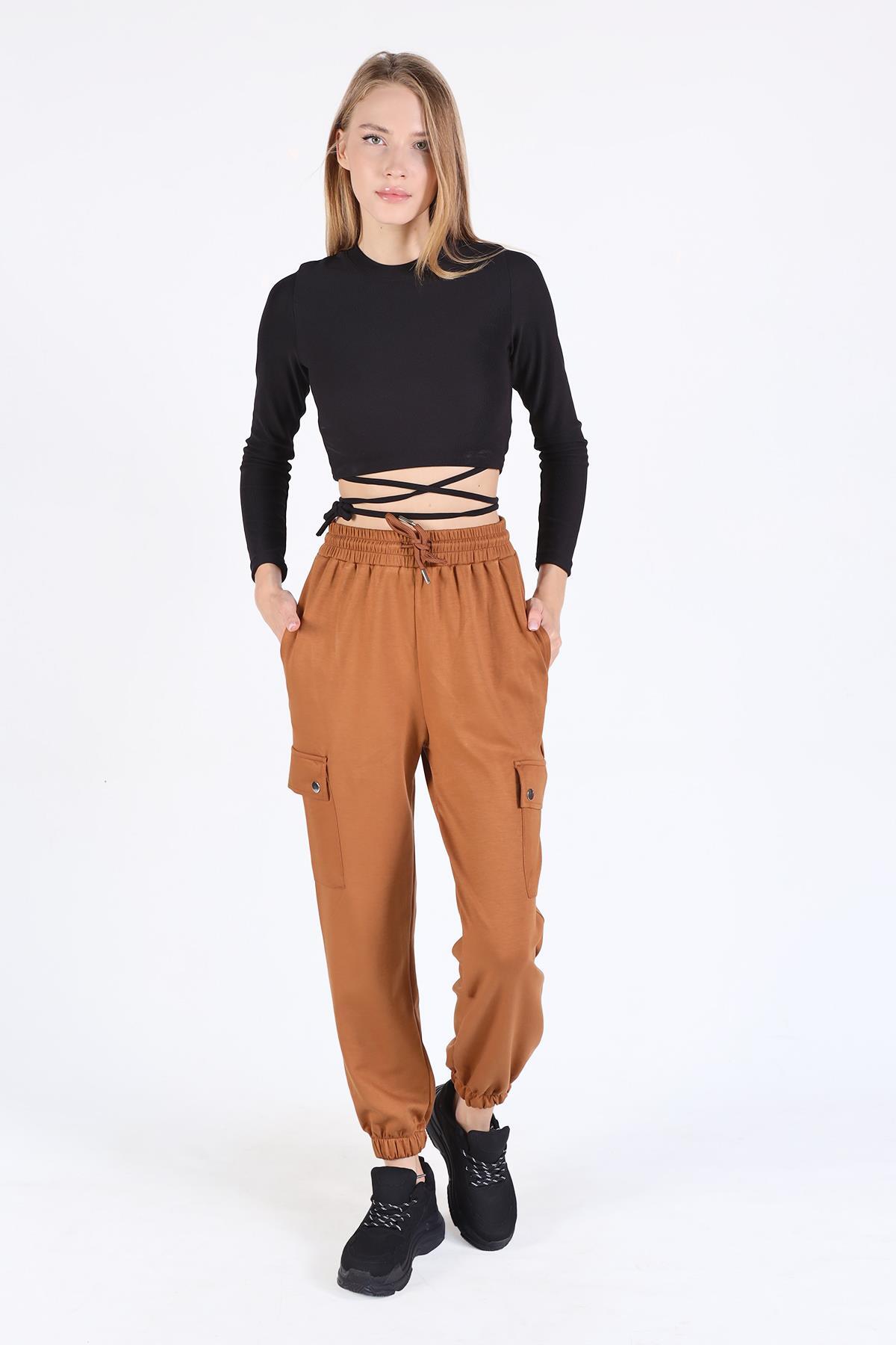 Taba Paça Lastik Kargo Cep Eşofman 4285A - 8