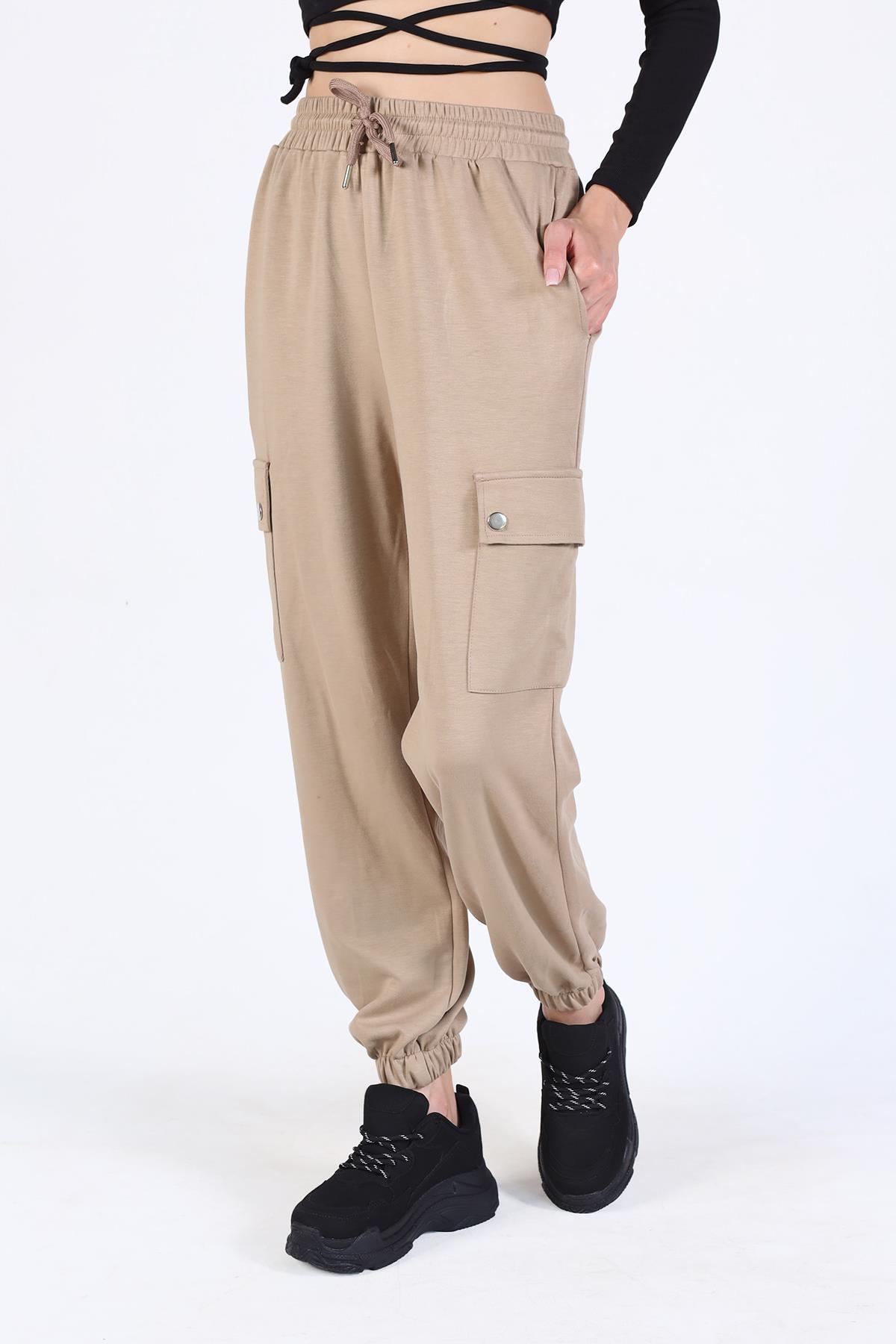 Vizon Paça Lastik Kargo Cep Eşofman 4285A - 2