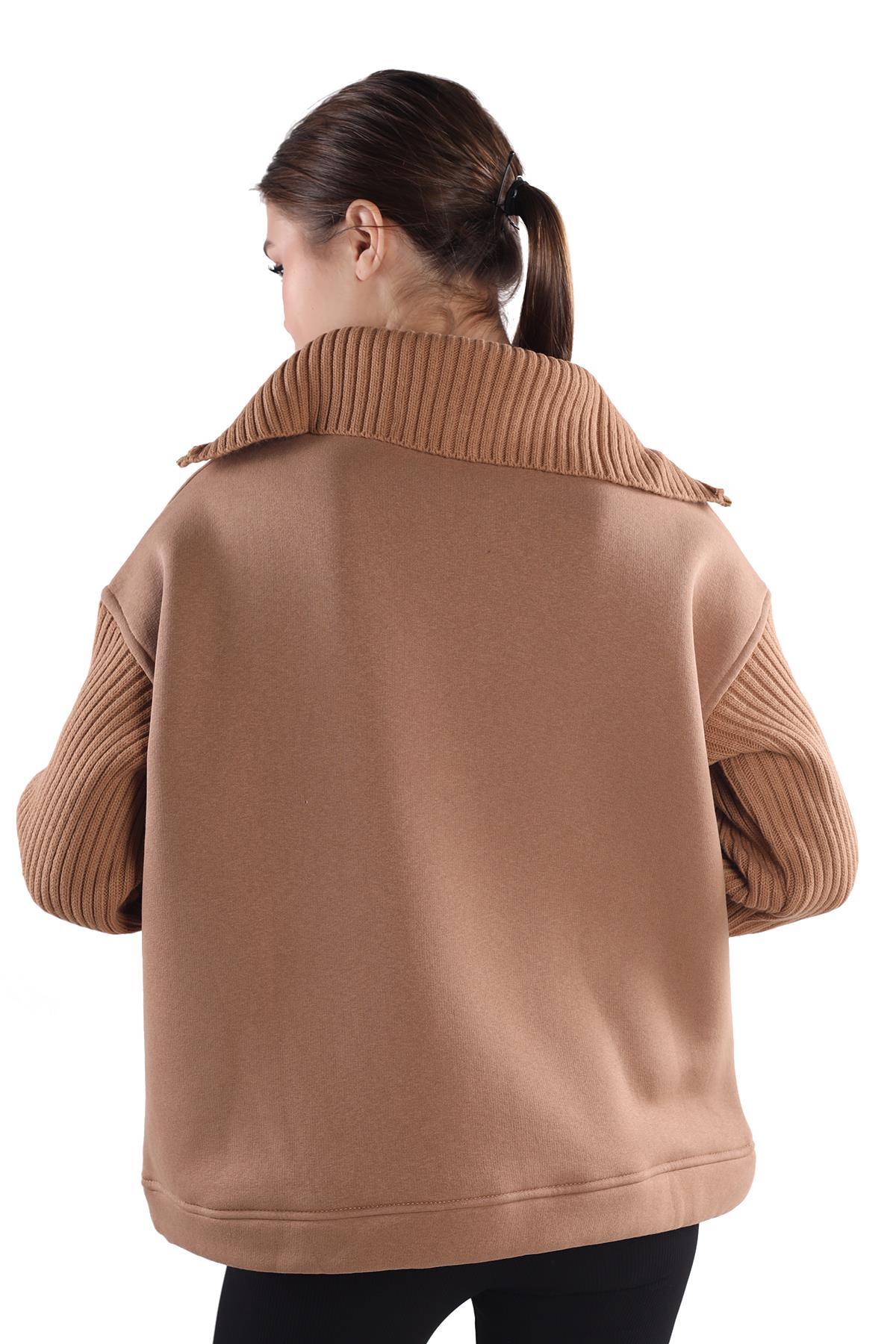 Bisküvi Fermuarlı Sweat 4290 - 5