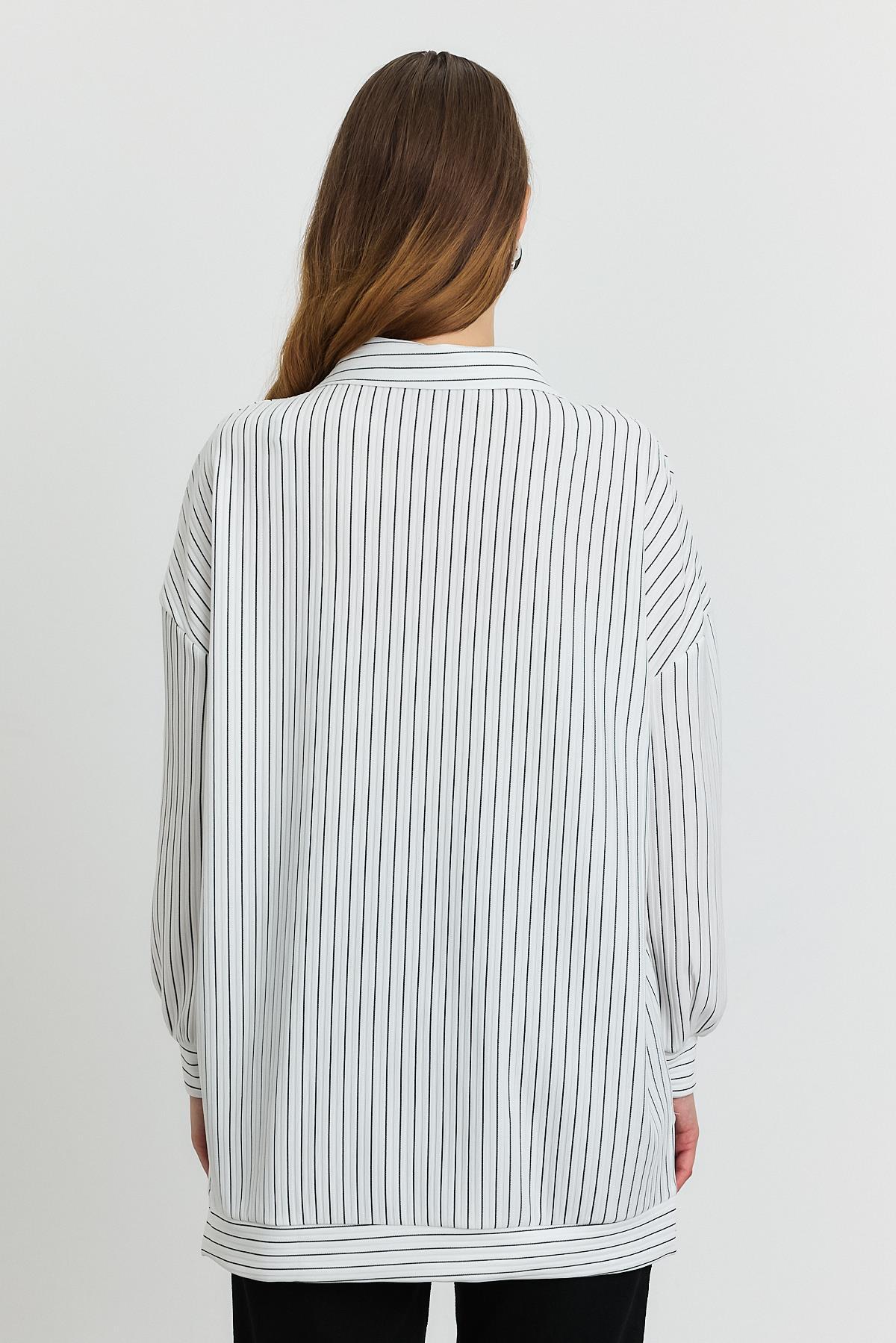 Laci Yarım Fermuarlı Tunik 4302A - 5