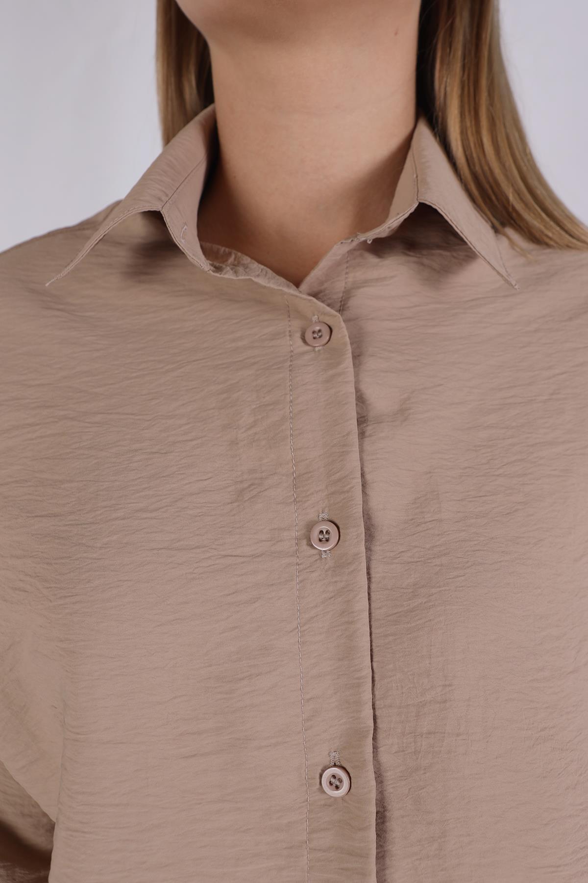 Vizon Oversize Klasik Gömlek 4305A - 6