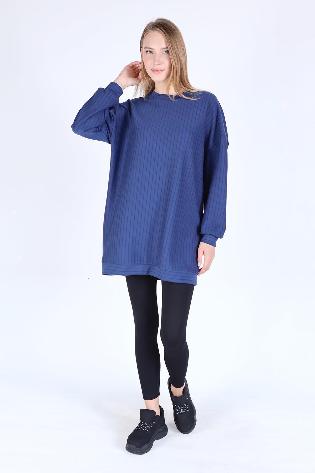 Laci Çizgili Tunik 4315A - 2