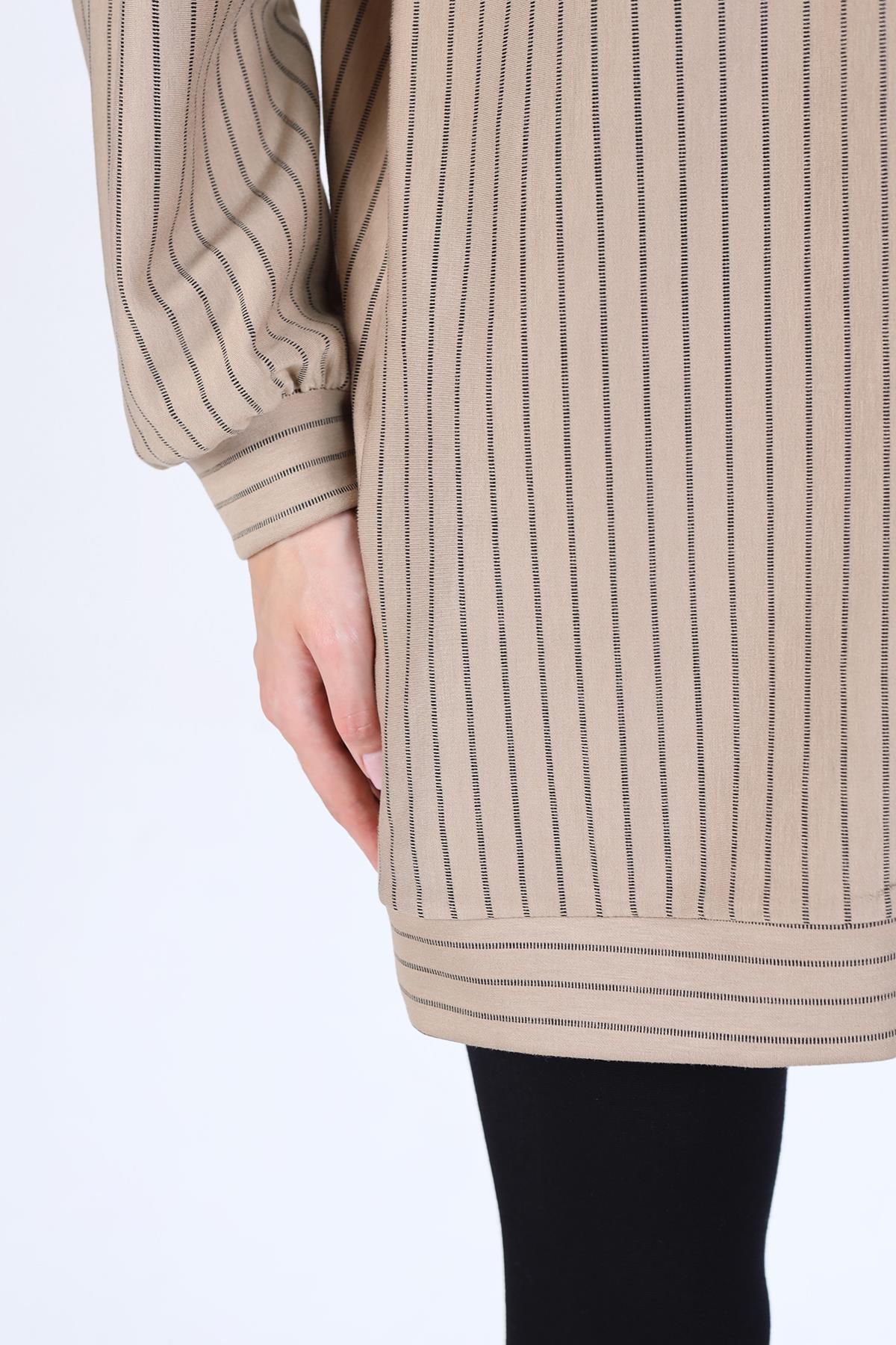 Vizon Çizgili Tunik 4315A - 4