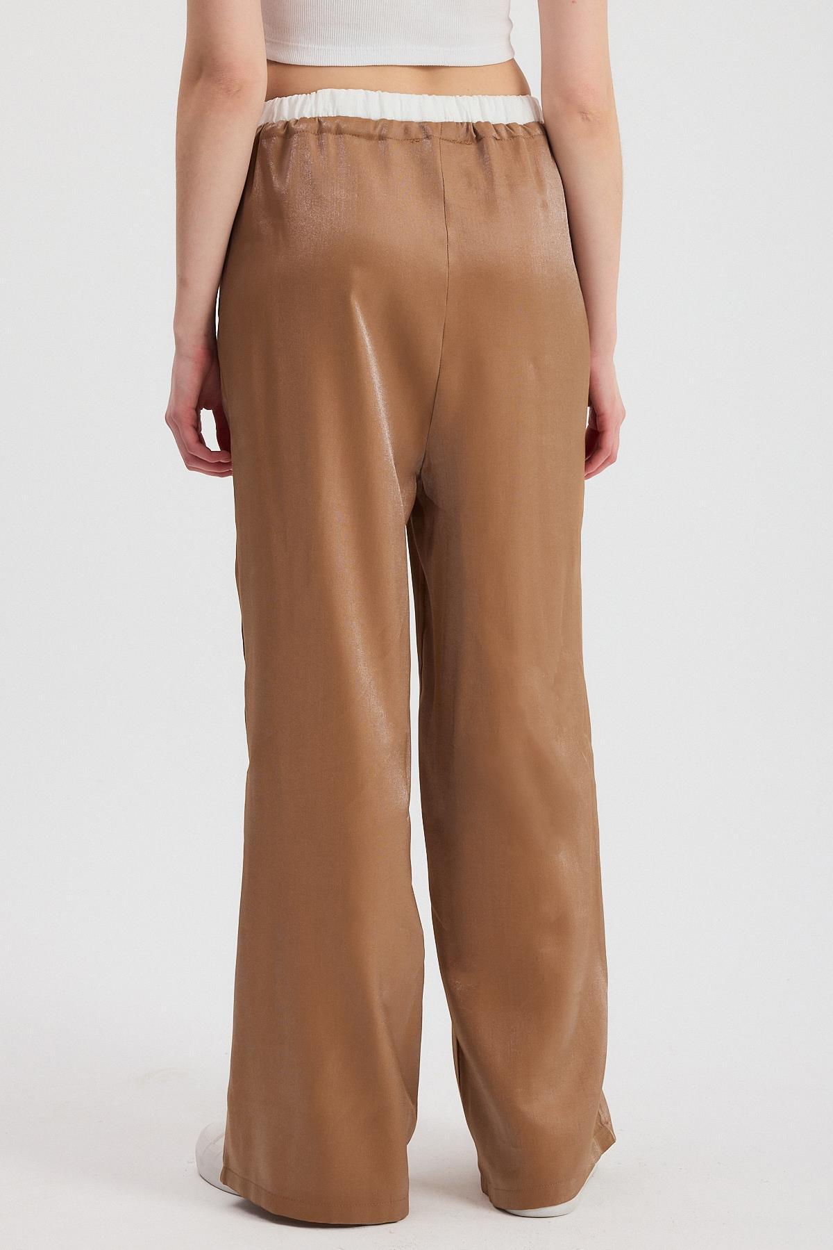 Vizon Bel Lastikli Pantolon 4328A - 5