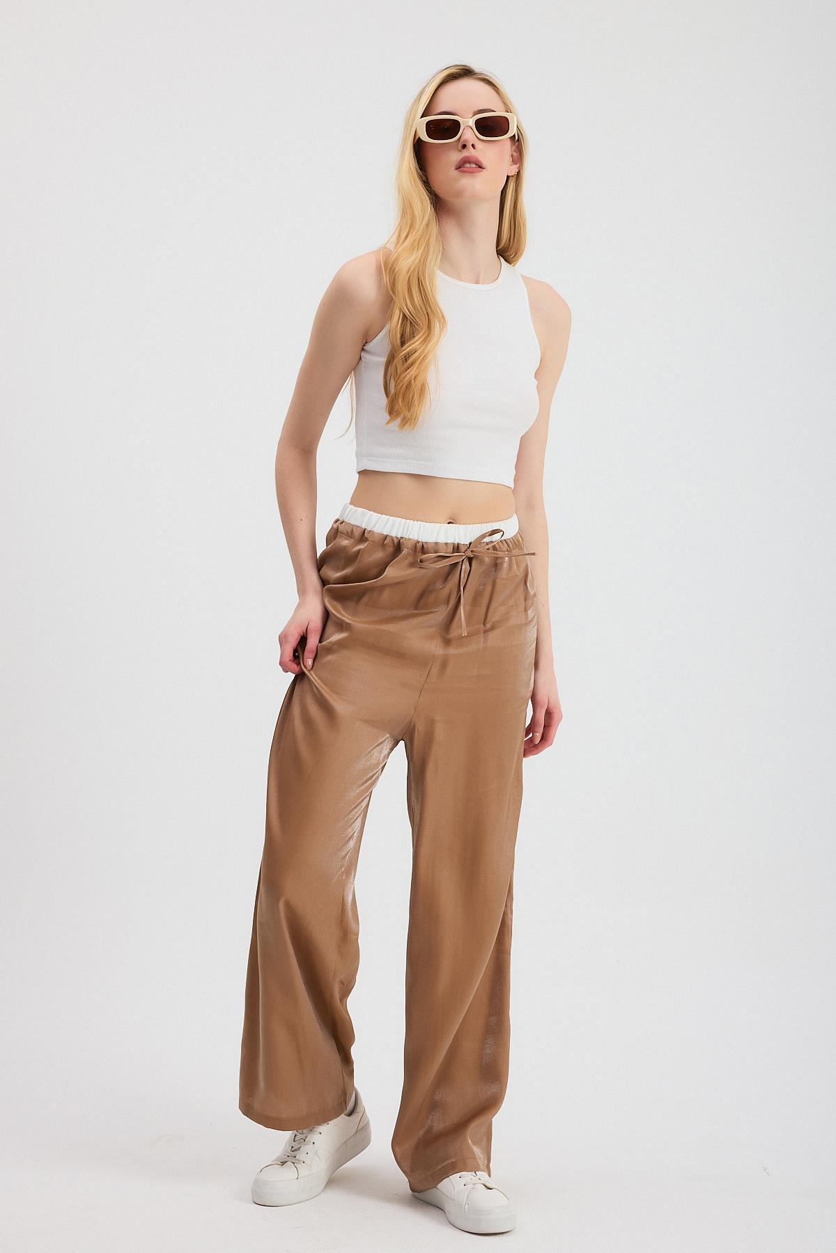 Vizon Bel Lastikli Pantolon 4328A - 6