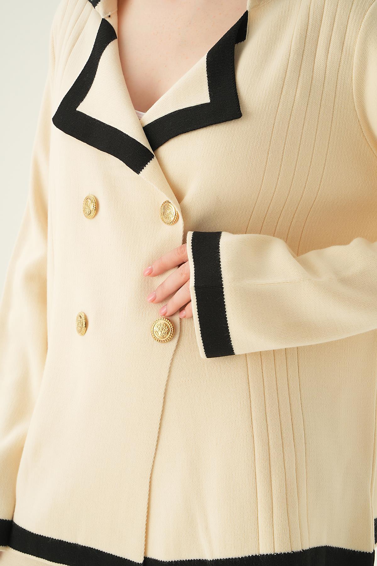 Taş Çizgi Detay Pantolon Takım 4470 - 6