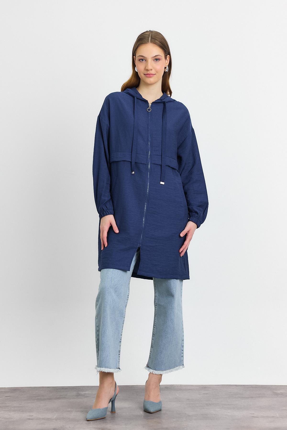 4472A Kapüşonlu Cepli Kap Laci - 8