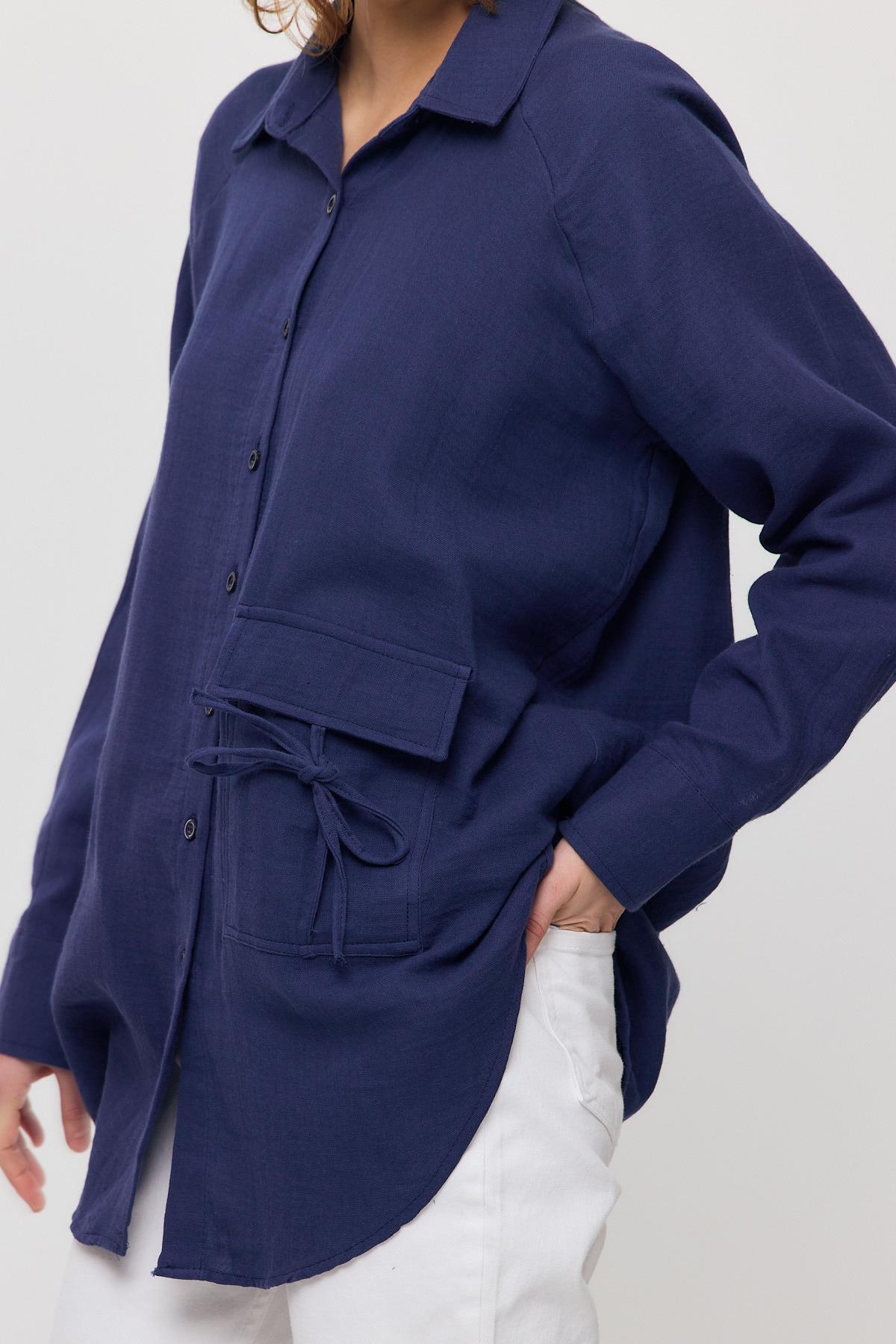 4516A Tek Cep Düğmeli Gömlek Laci - RAYS