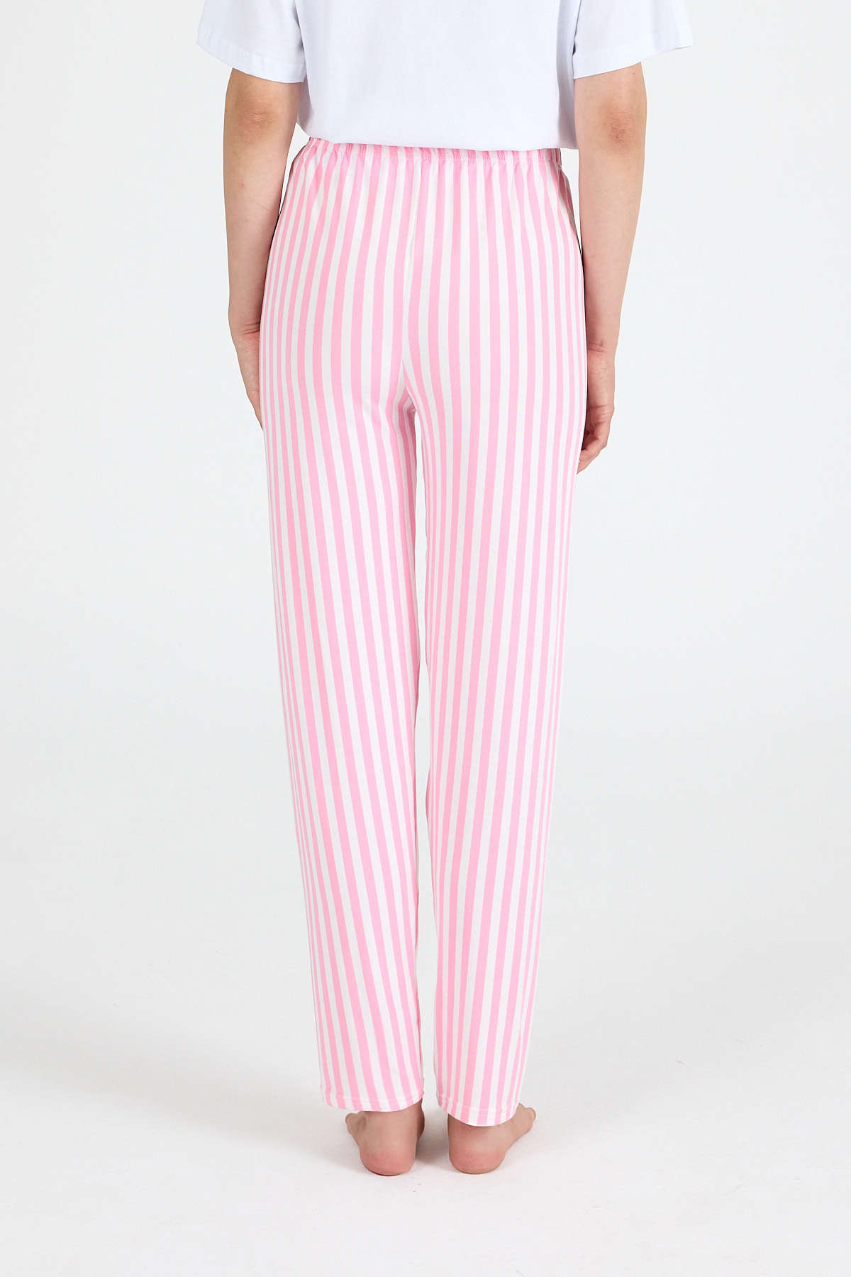 Pembe Çizgili Pijama Altı 4523 - 5