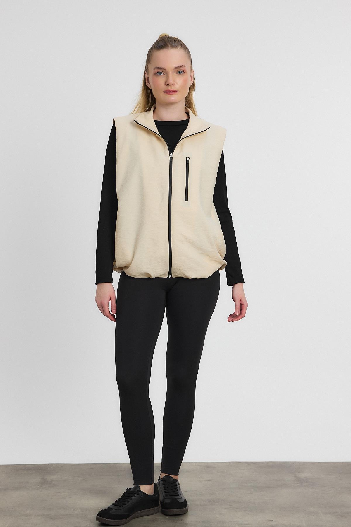 4523A Yan Cepli Sıfır Kol Yelek Taş - RAYS