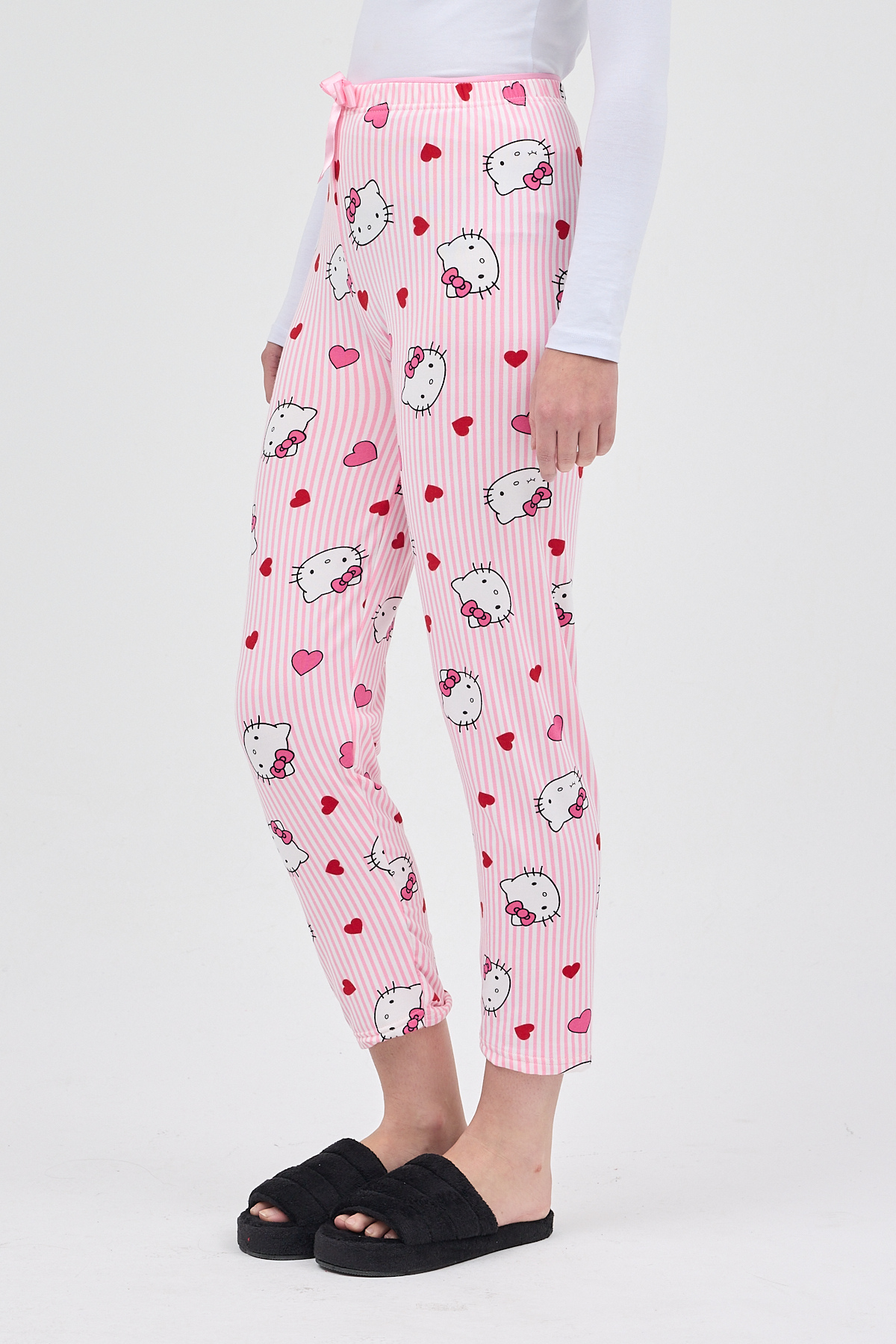 Pembe Desenli Kadın Pijama 4529 - 3