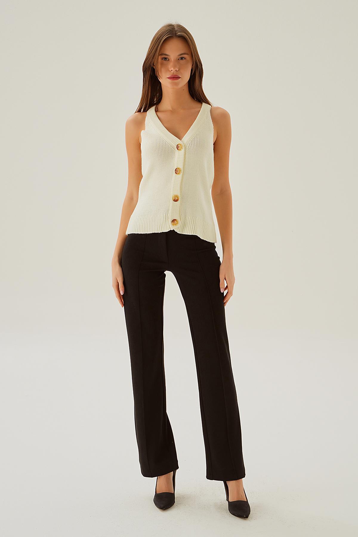 Kemik Triko Yelek 4530 - 6