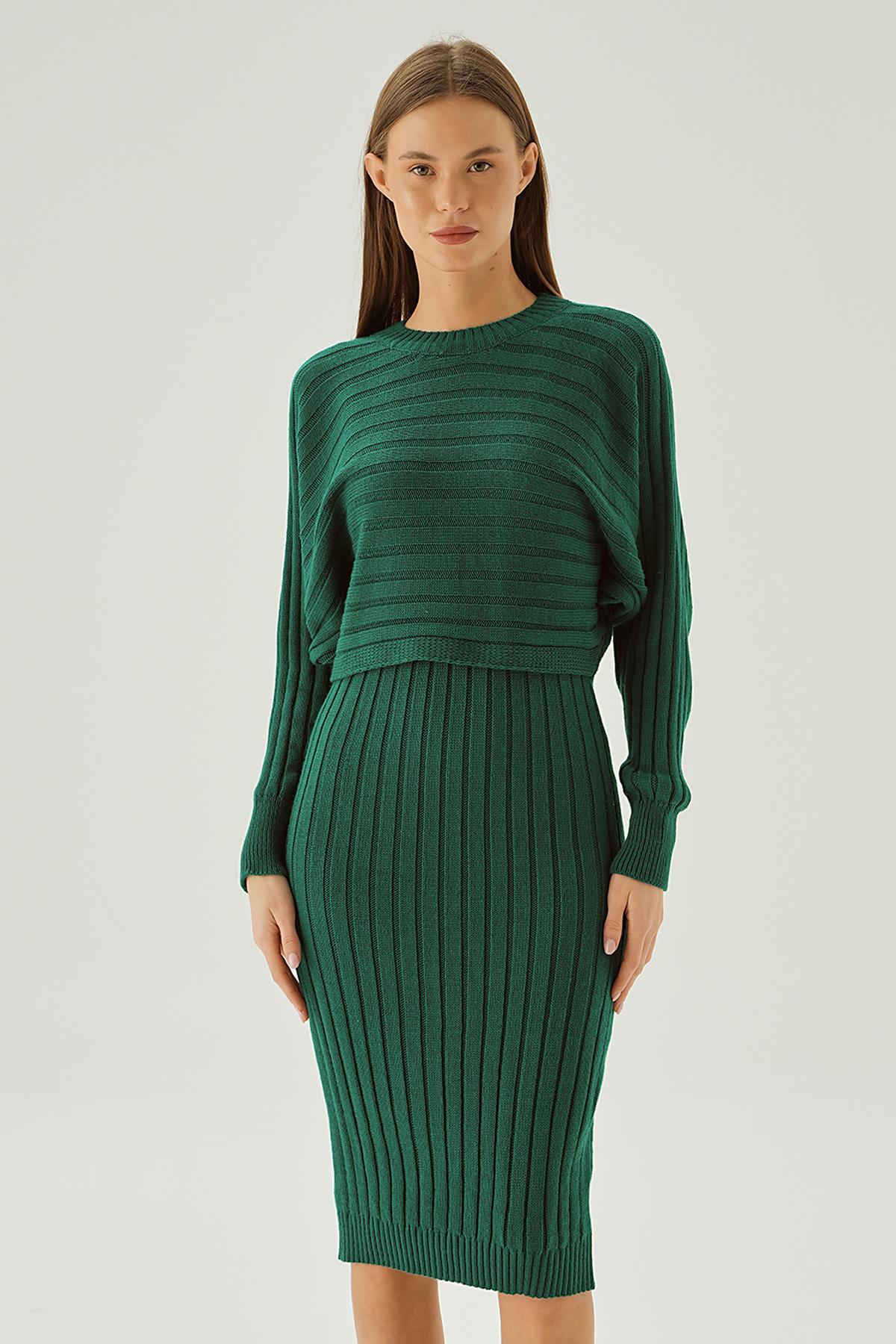 4595 Kazak Elbise Takım Nefti - 4