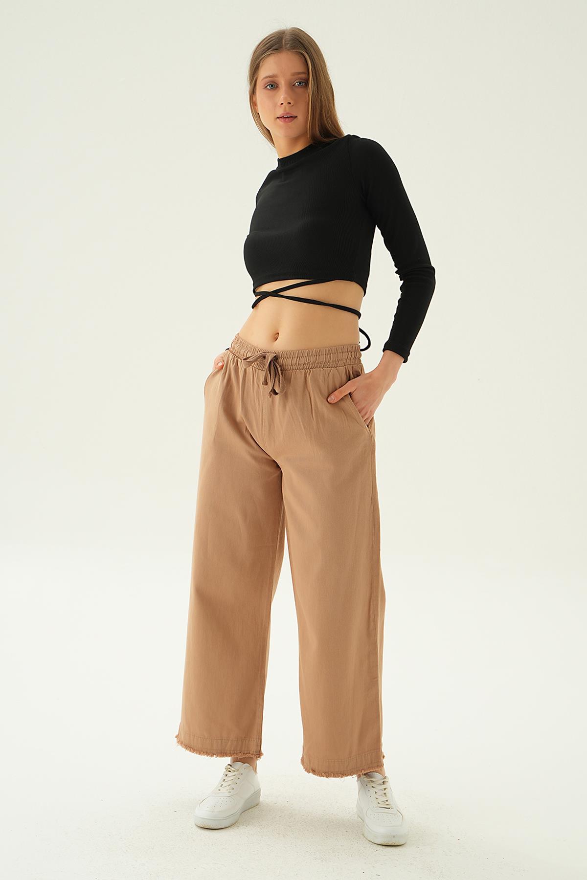 4760 Bol Paça Pantolon Camel - 1