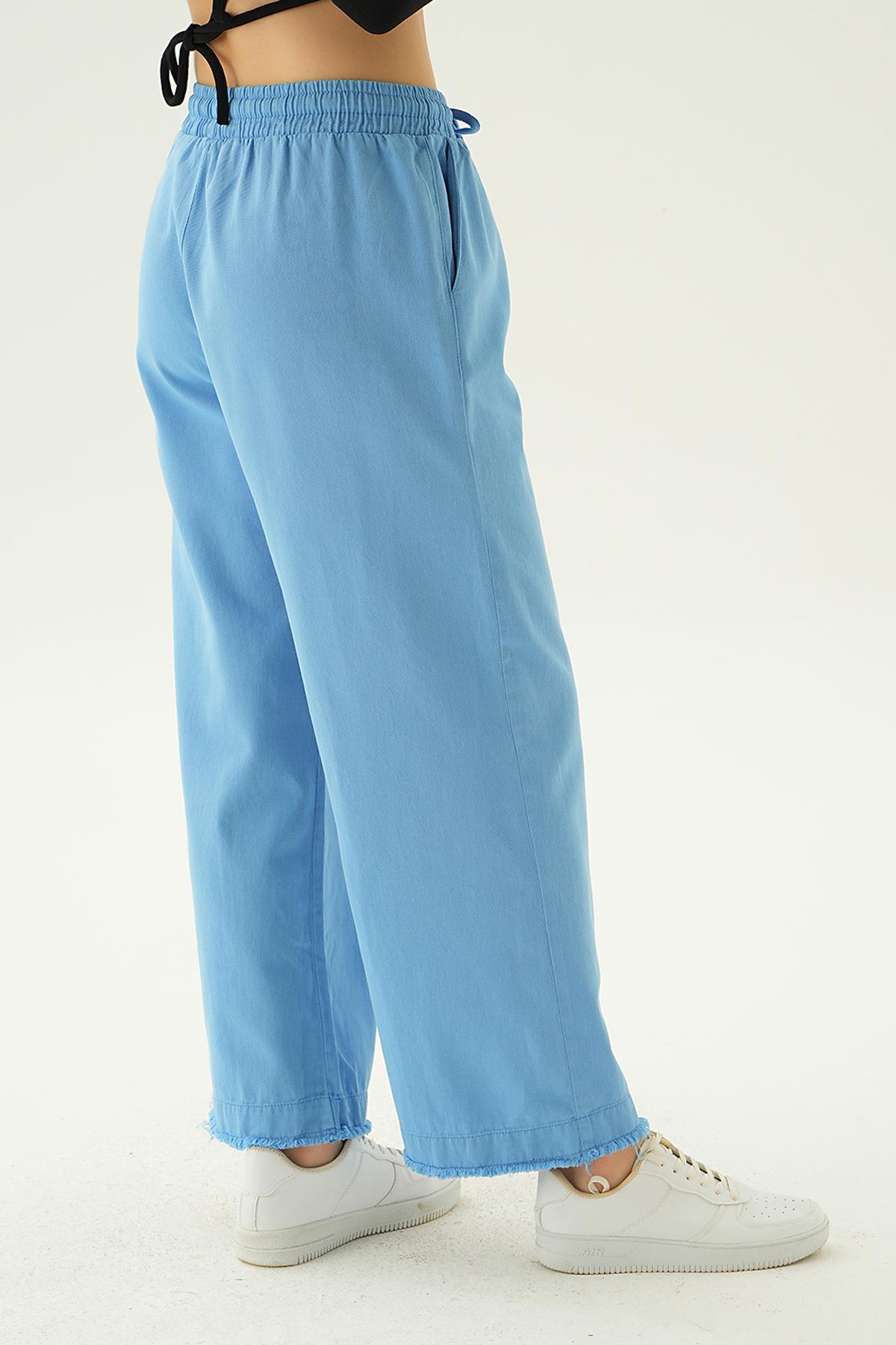 Mavi Bol Paça Pantolon 4760 - 3