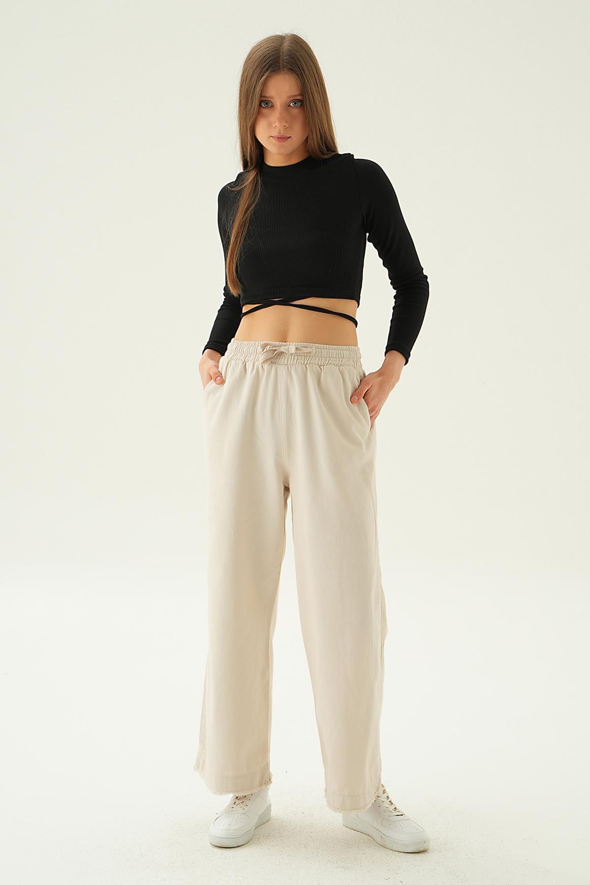 Taş Bol Paça Pantolon 4760 - 6