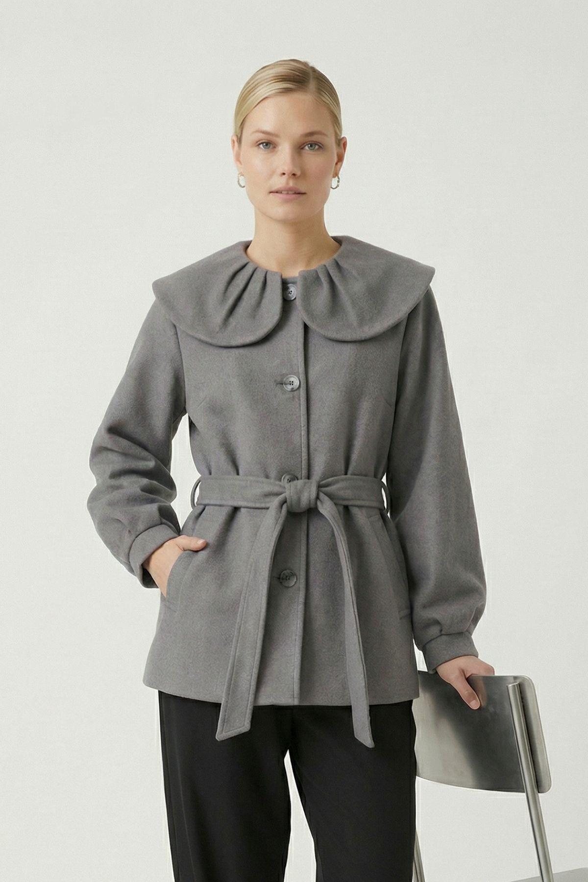 4925 Mendil Yaka Kaban Füme - RAYS