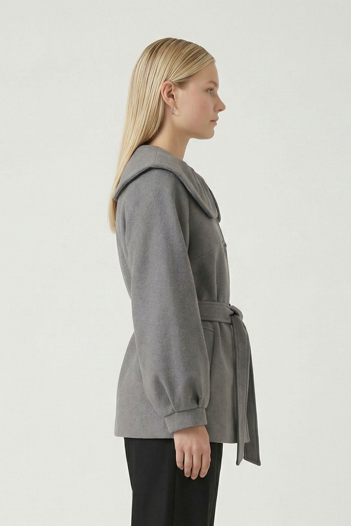 4925 Mendil Yaka Kaban Füme - 3