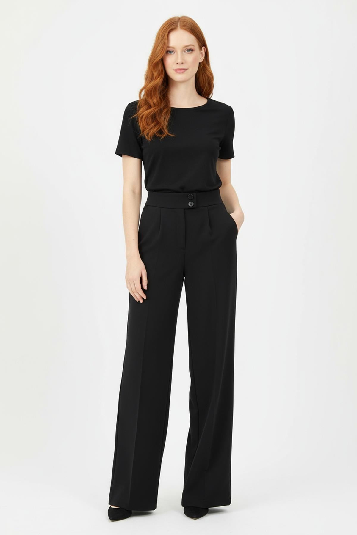 5010 Çift Düğmeli Pantolon Laci 