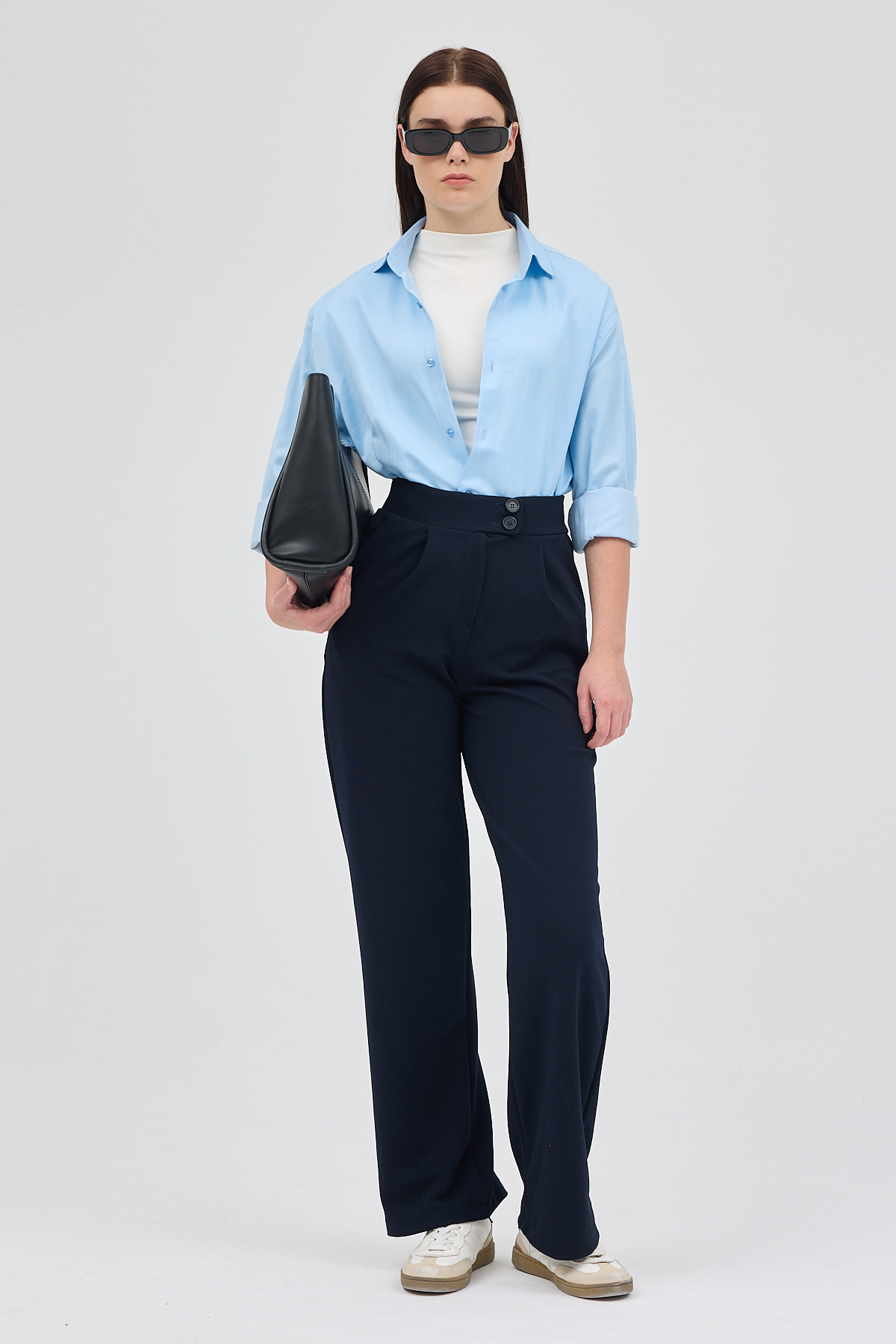 Laci Çift Düğmeli Kadın Pantolon 5010 - 7