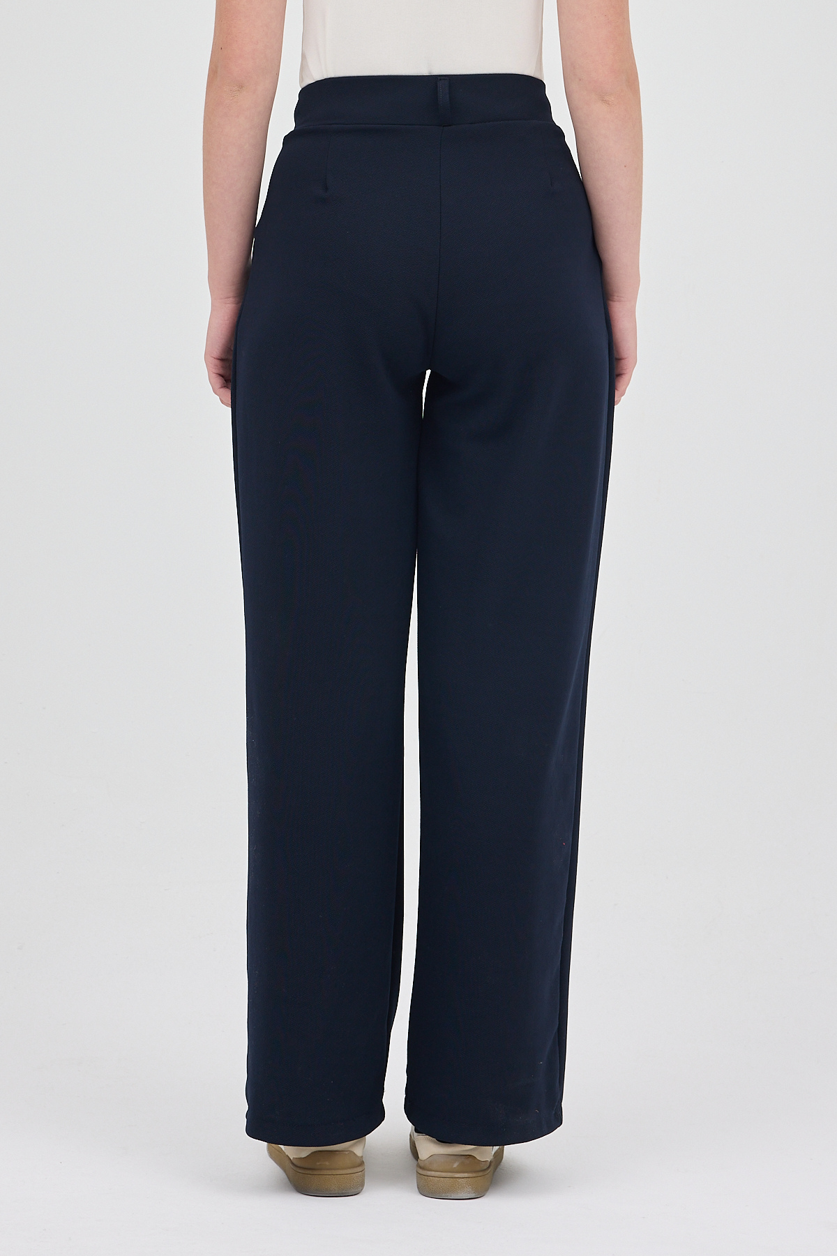 Laci Tek Düğmeli Pensli Kadın Pantolon 5011 - 5