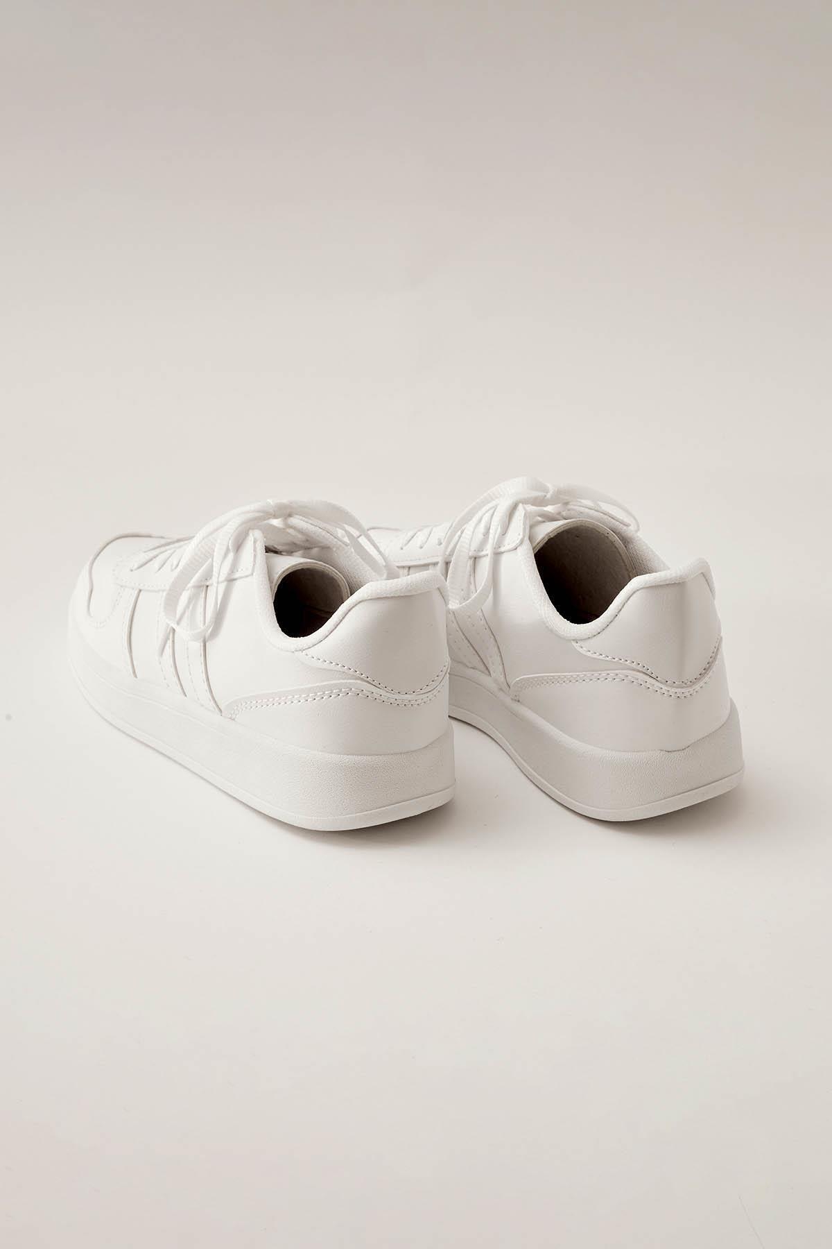 Beyaz Livens Spor Ayakkabı 5121 - 3