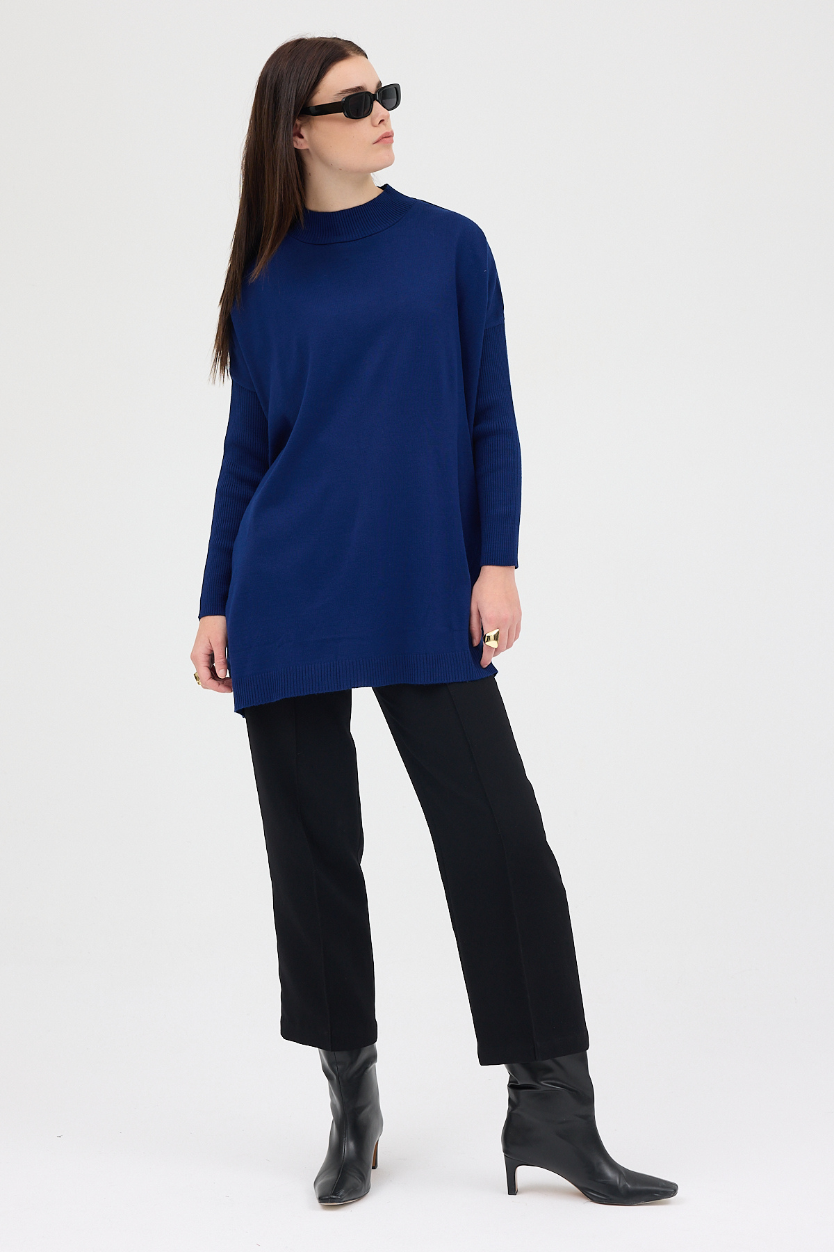 Laci Balıkçı Yaka Triko Tunik 5315 - 3