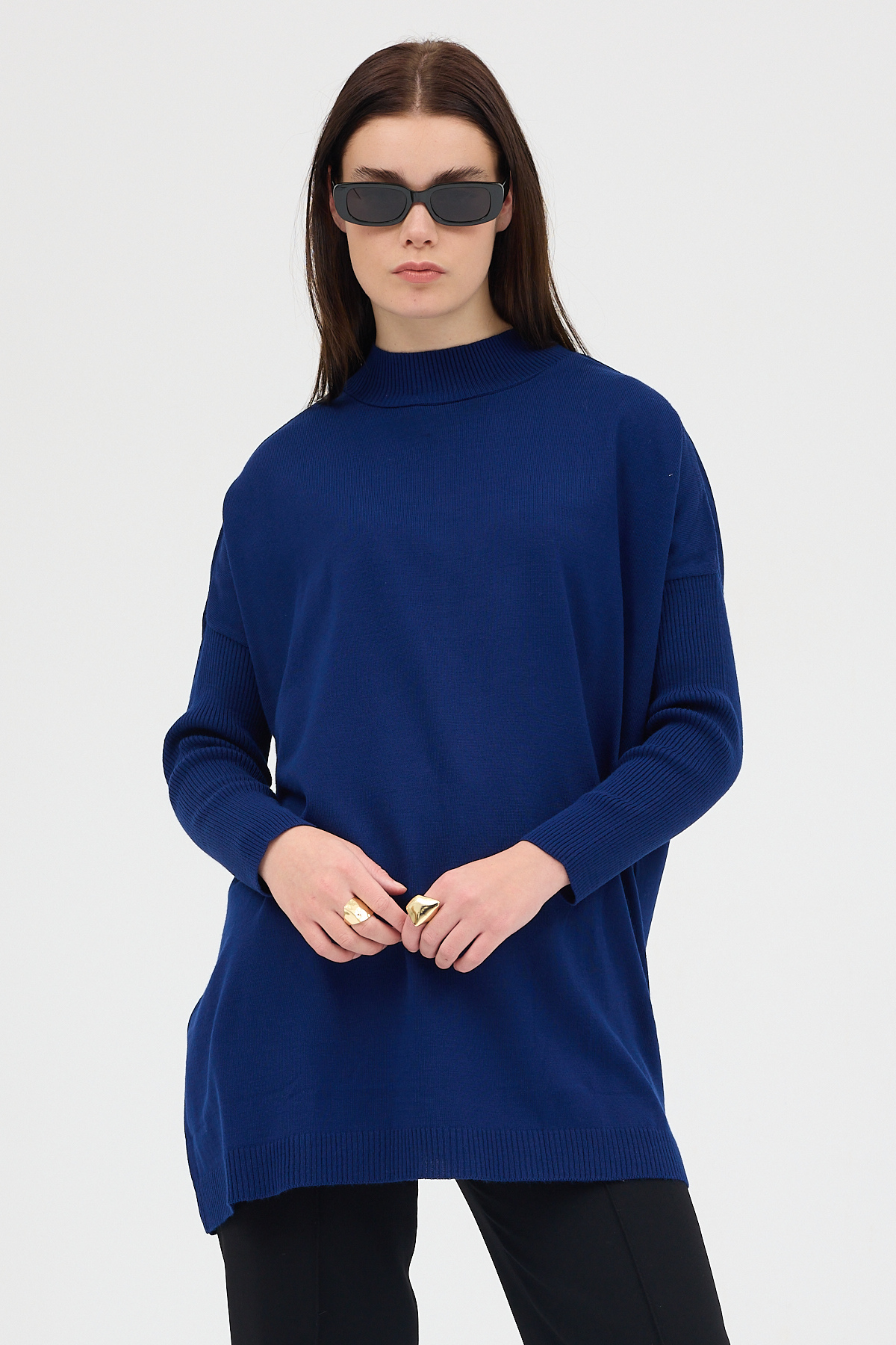 Laci Balıkçı Yaka Triko Tunik 5315 - 1