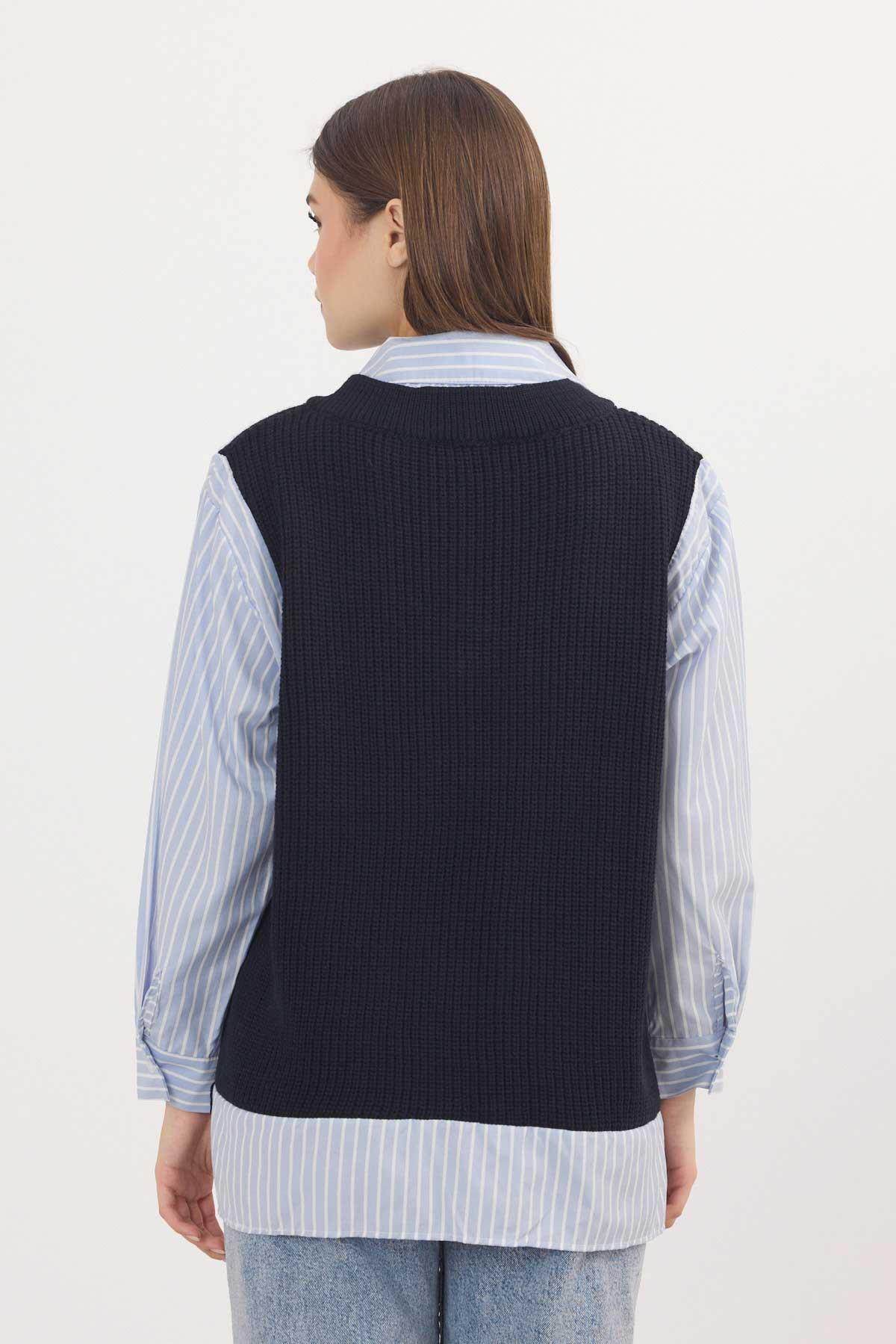 Laci Gömlek Detay Kazak 5395 - 5