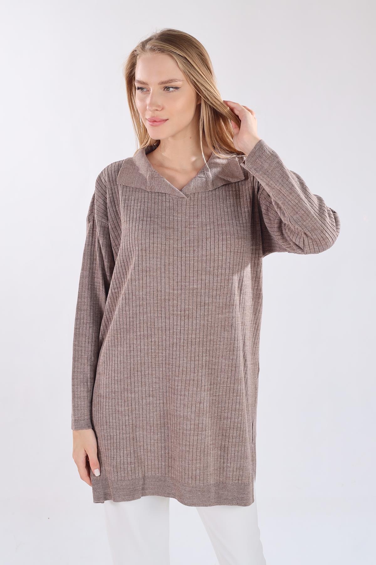 Vizon Polo Yaka Tunik 5410 - 1