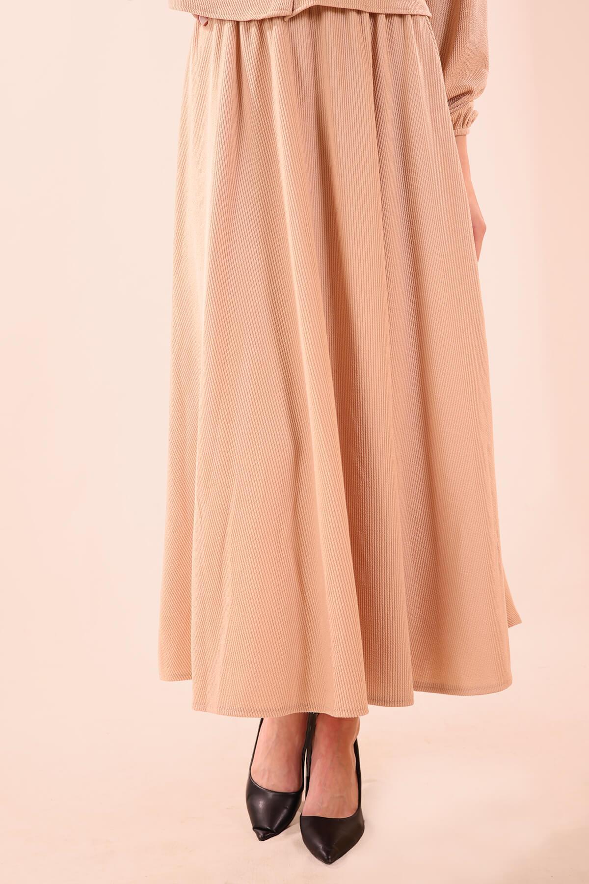 Taş Büyük Cep Gömlek-Etek Takım 5453 - 5