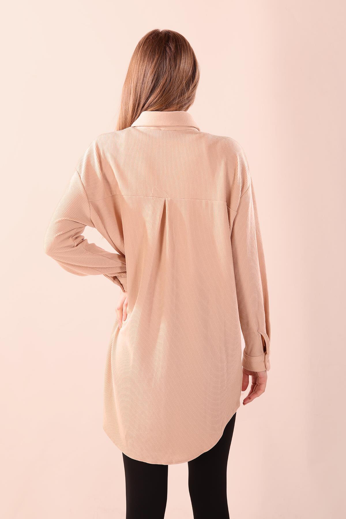 Taş İnci Kolyeli Tunik 5462 - 5