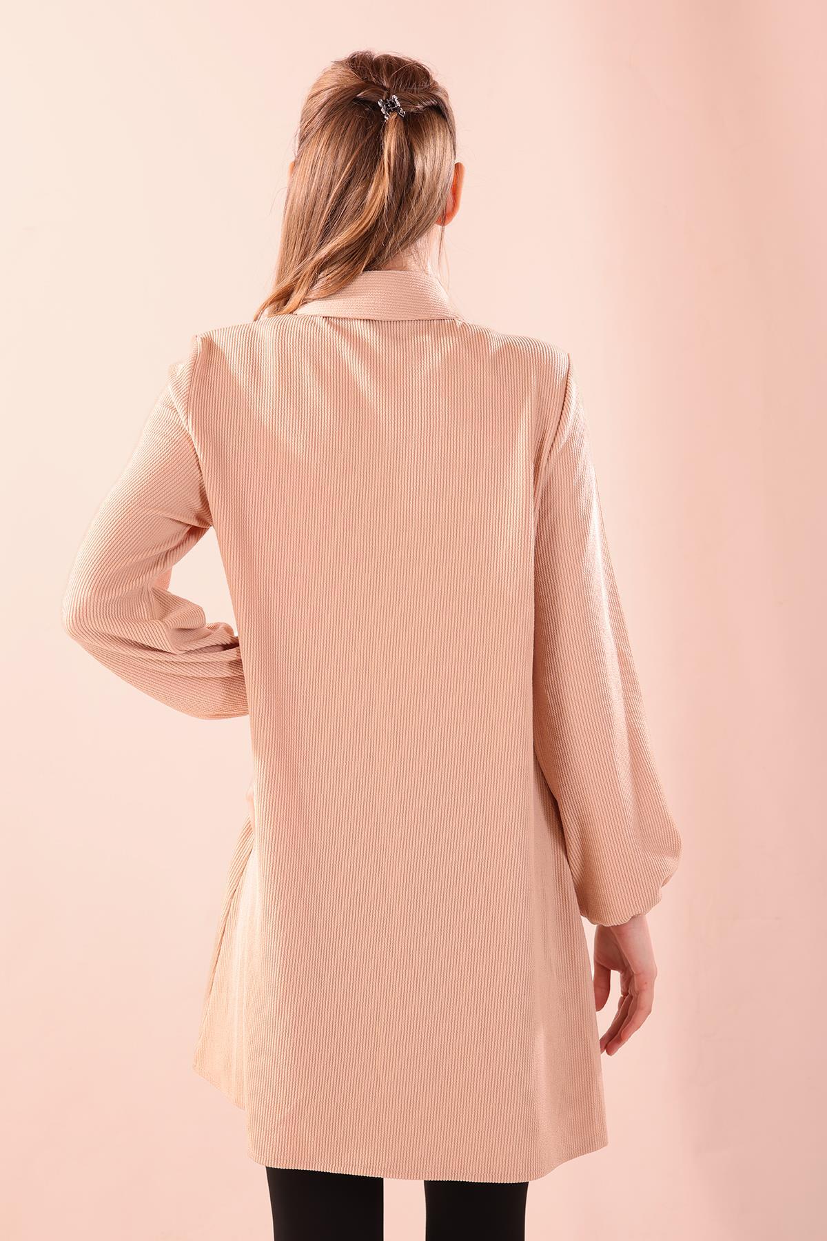 Taş Ön Roba Büzgülü Tunik 5463 - 5