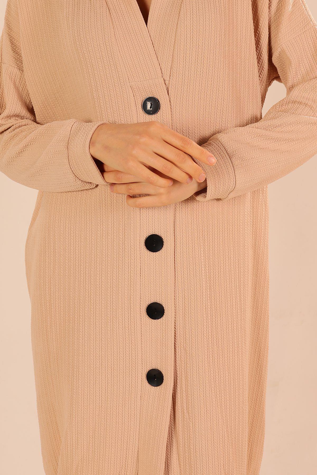 Taş Düğmeli Hırka 5467 - 4