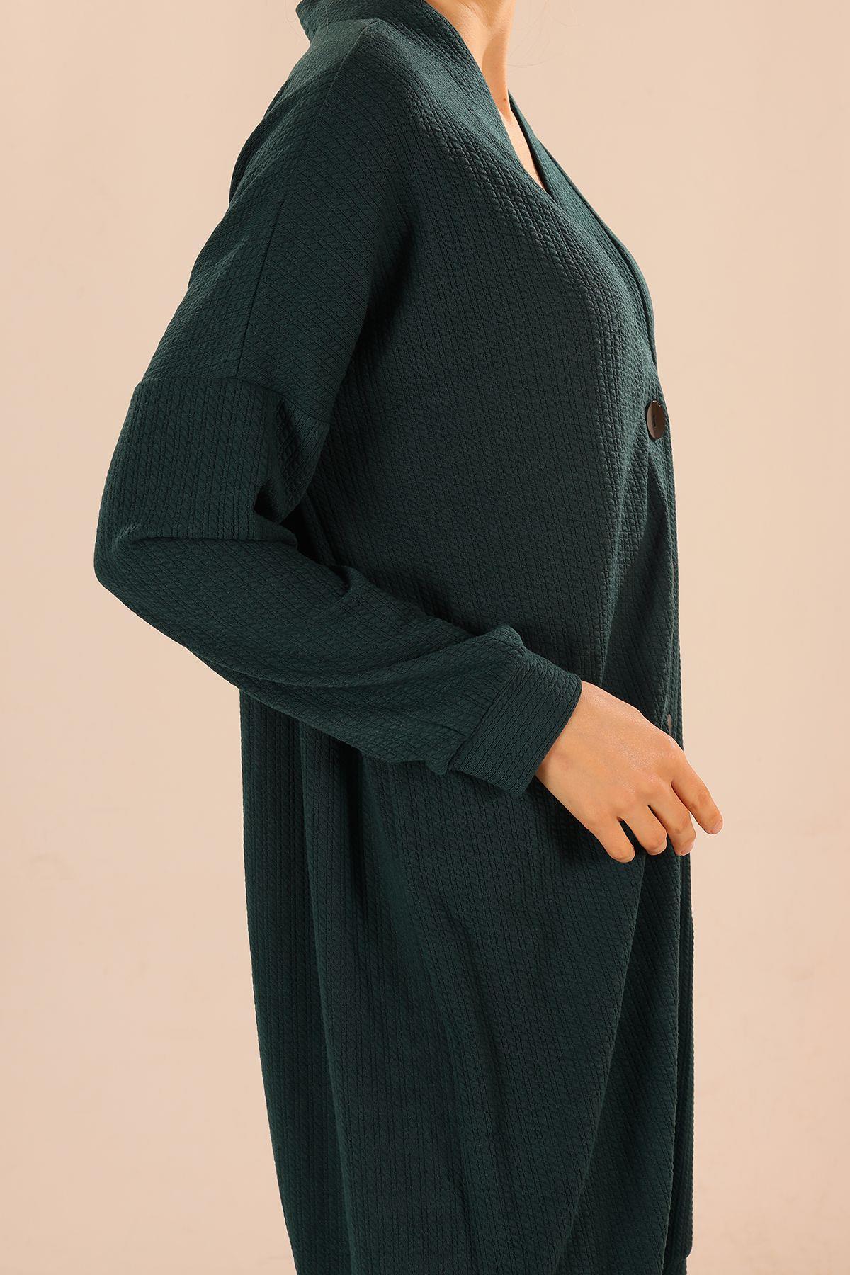 Zümrüt Düğmeli Hırka 5467 - 4