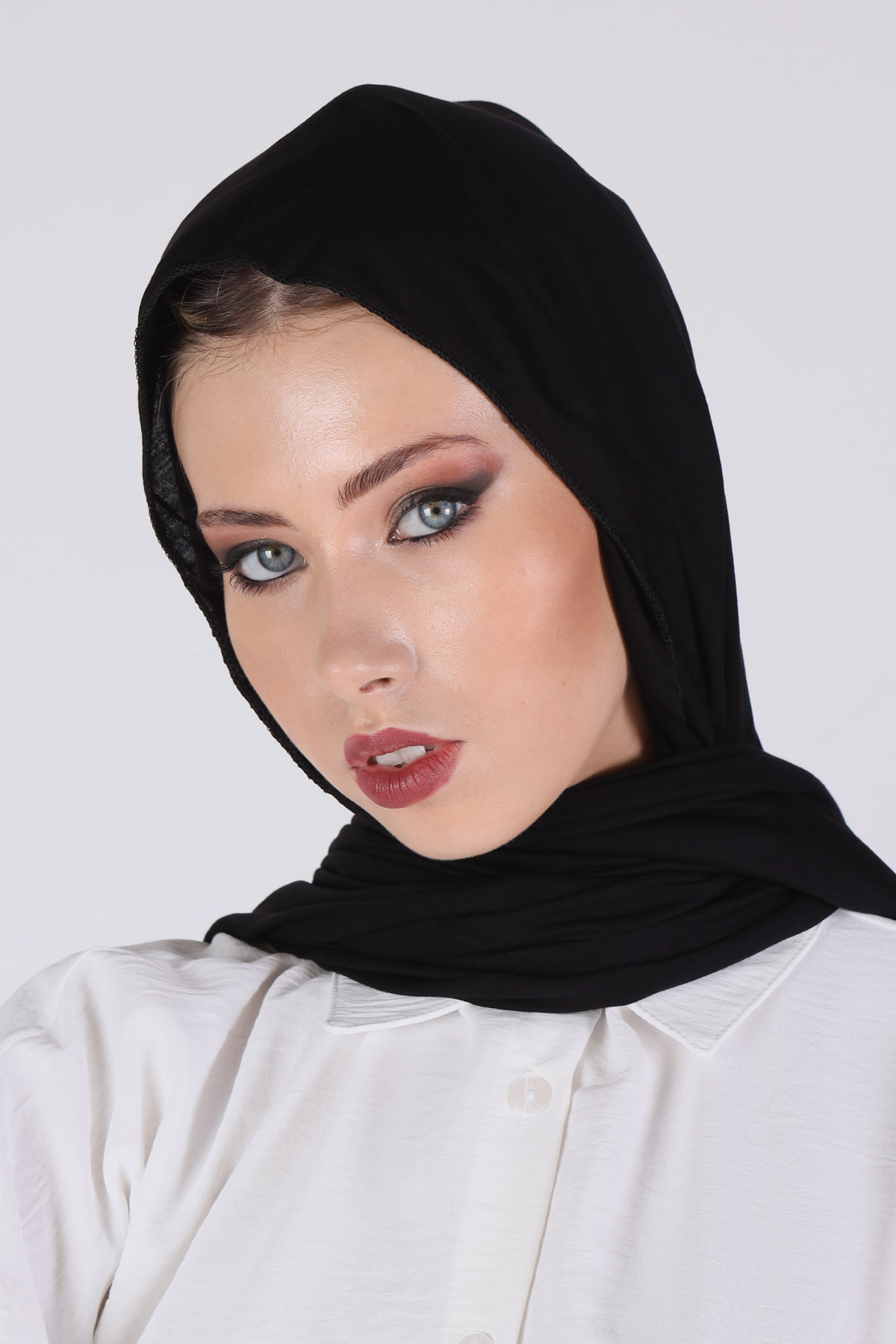 Siyah Penye Şal 5659 - 3