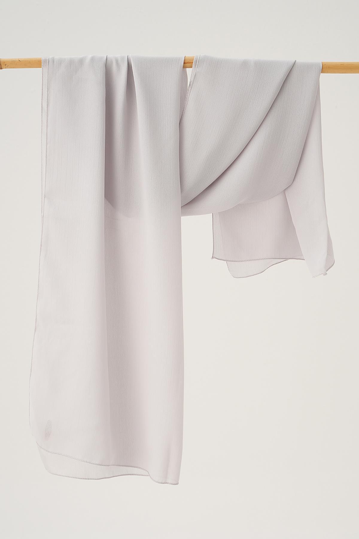 Gri Jan Jan Şal 5667 - 1