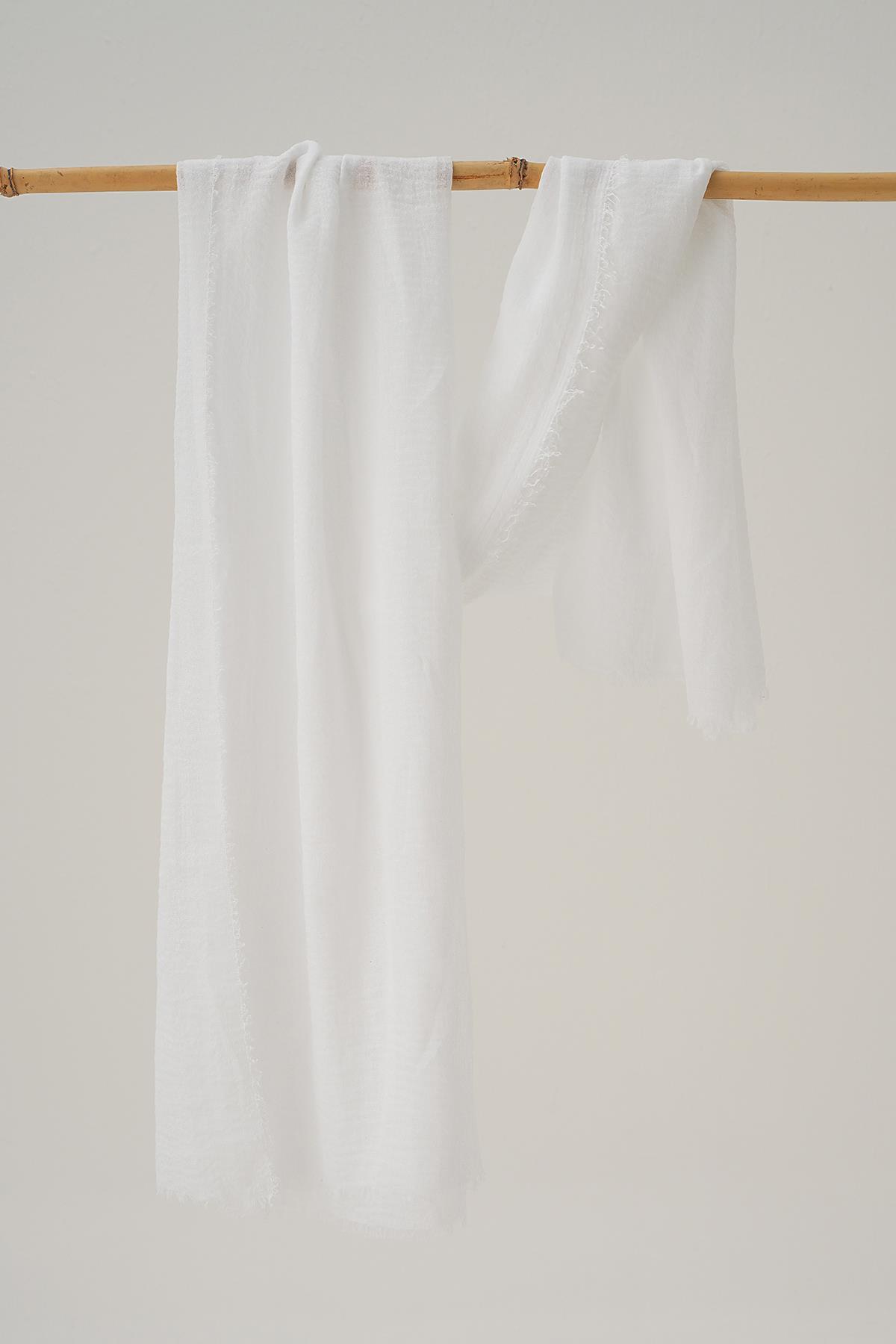 5668 Bürümcük Şal Beyaz 