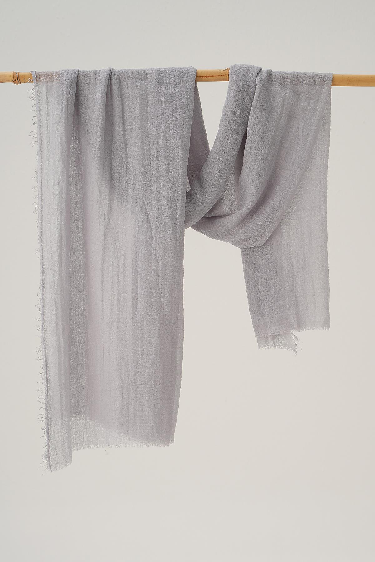 Gri Bürümcük Şal 5668 - 1