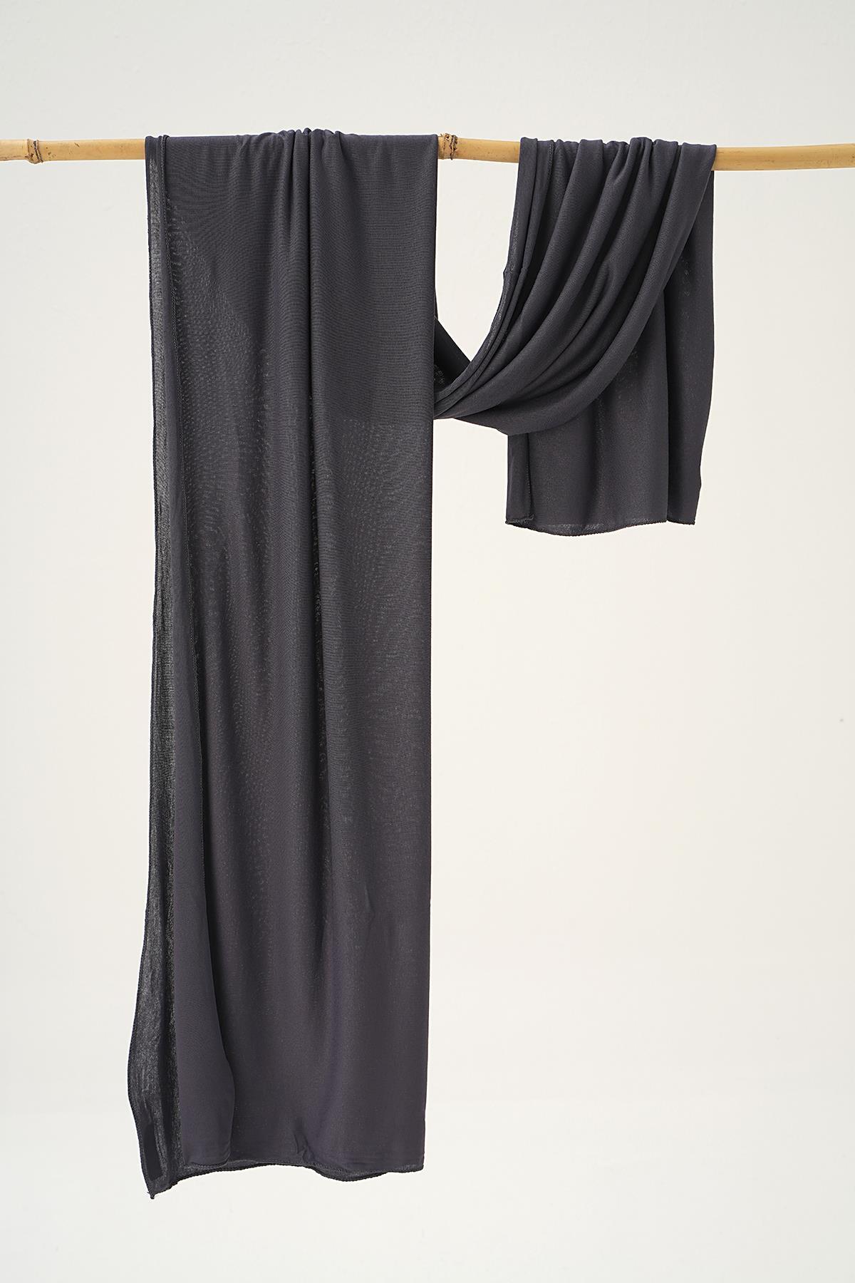 Antrasit Penye Şal 5670 - 1