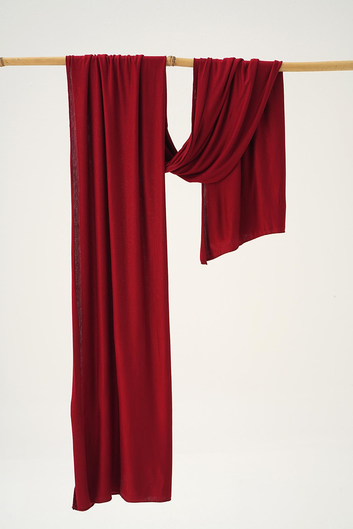5670 Penye Şal Bordo 