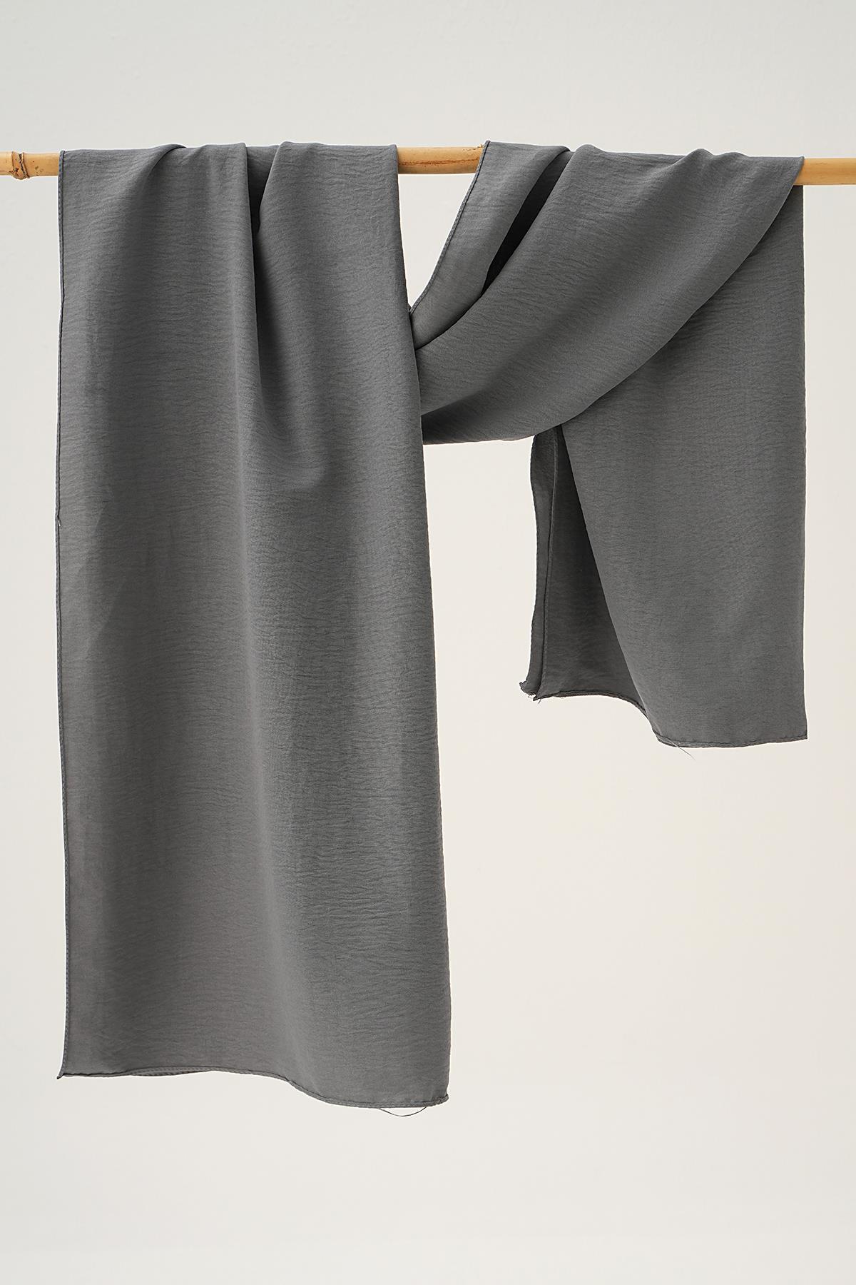 5674 Pamuk Jaz Şal Koyu Gri - RAYS