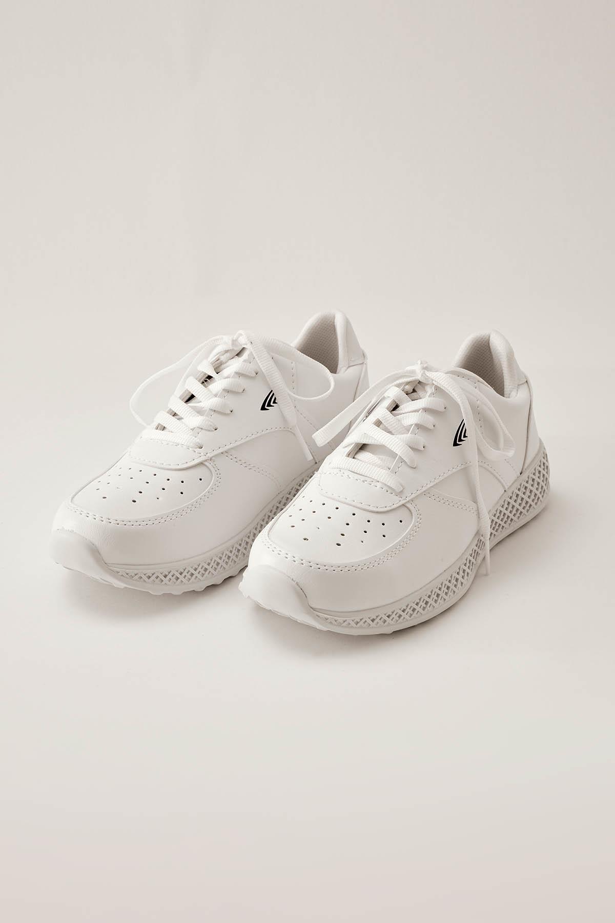 5858 Jack Spor Ayakkabı Beyaz - 1