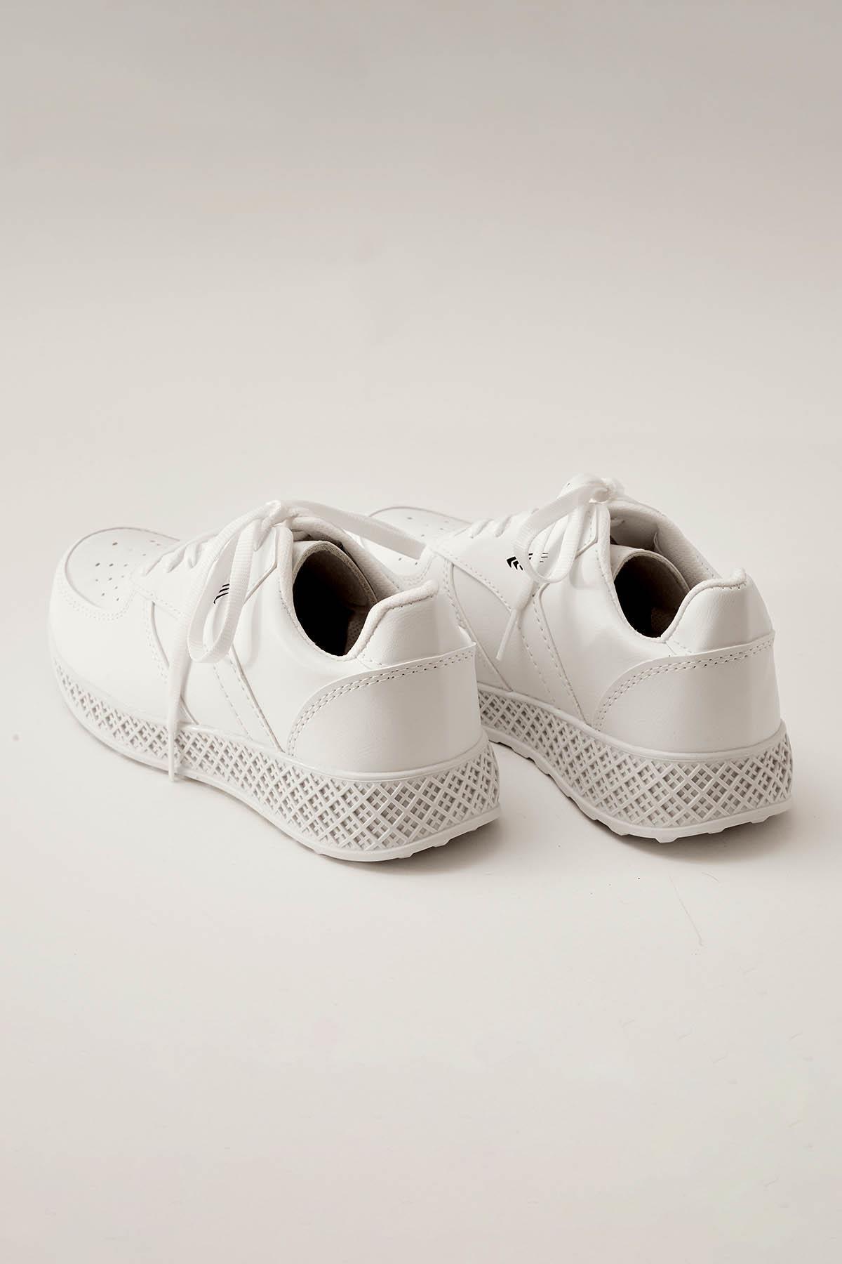 Beyaz Jack Spor Ayakkabı 5858 - 3