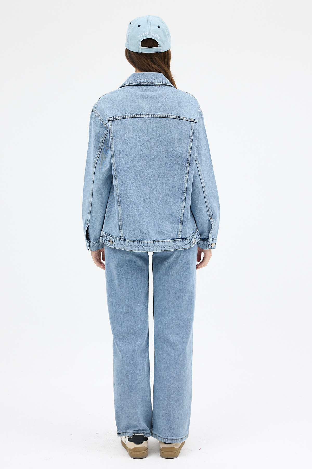 Buzkar Düğmeli Cepli Kot Ceket 6009 - 5