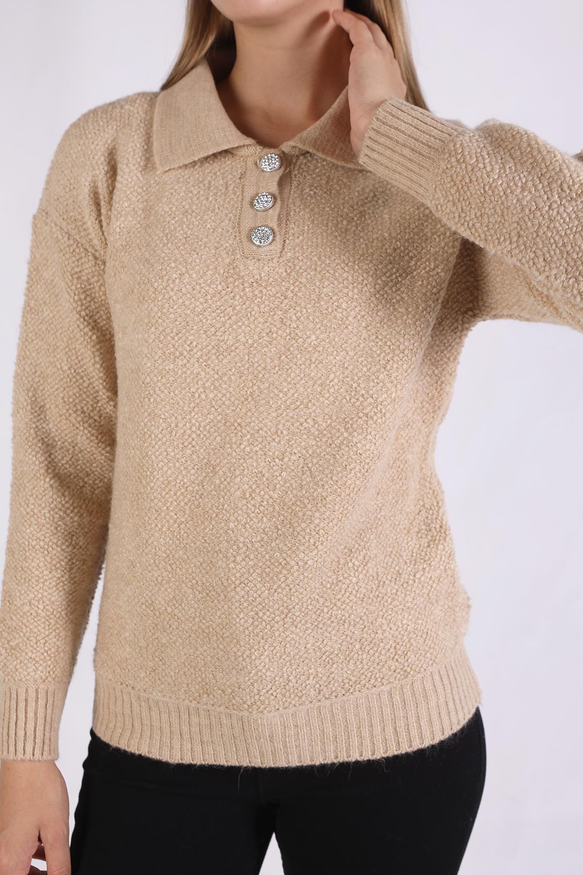 Camel Polo Yaka Kazak 601 - 3